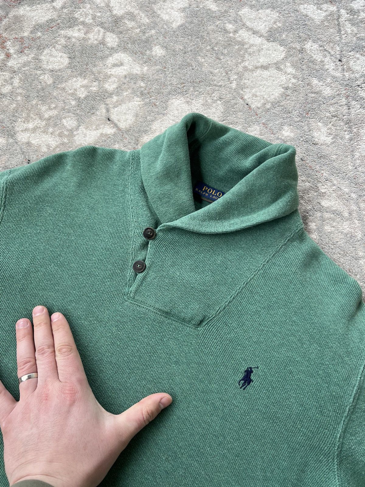 Polo Ralph Lauren × Ralph Lauren × Vintage Polo Ralph Lauren Vintage Knitwear Size US M / EU 48-50 / 2 - 2 Thumbnail