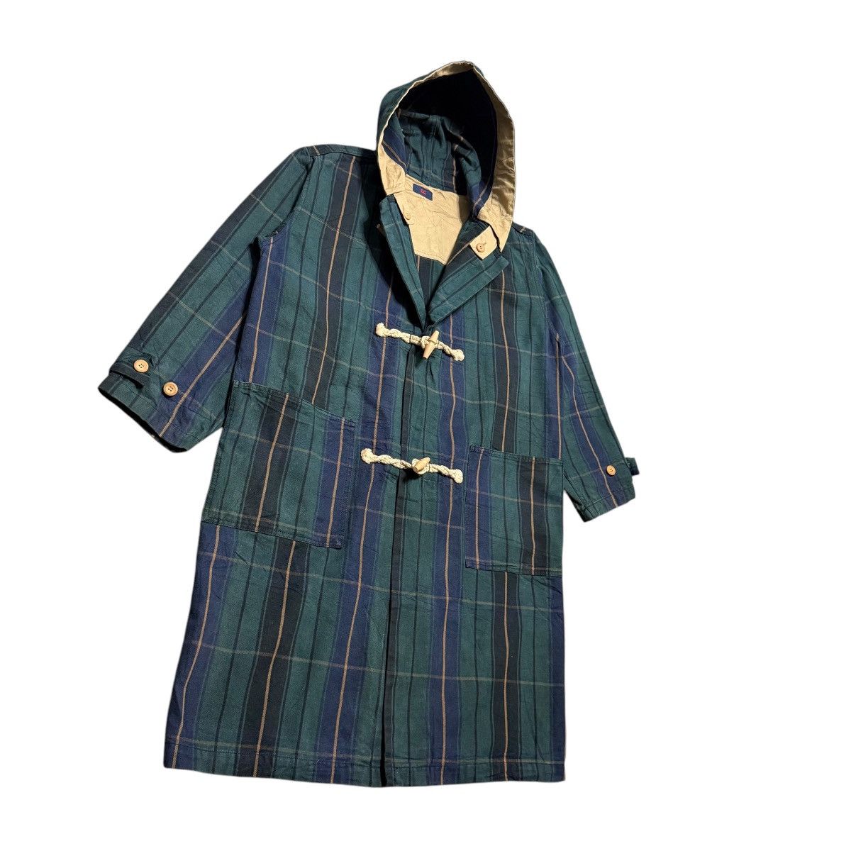 45rpm 45rpm North Marine Drive Tartan Sailor Duffle Coat Size US M / EU 48-50 / 2 - 2 Thumbnail