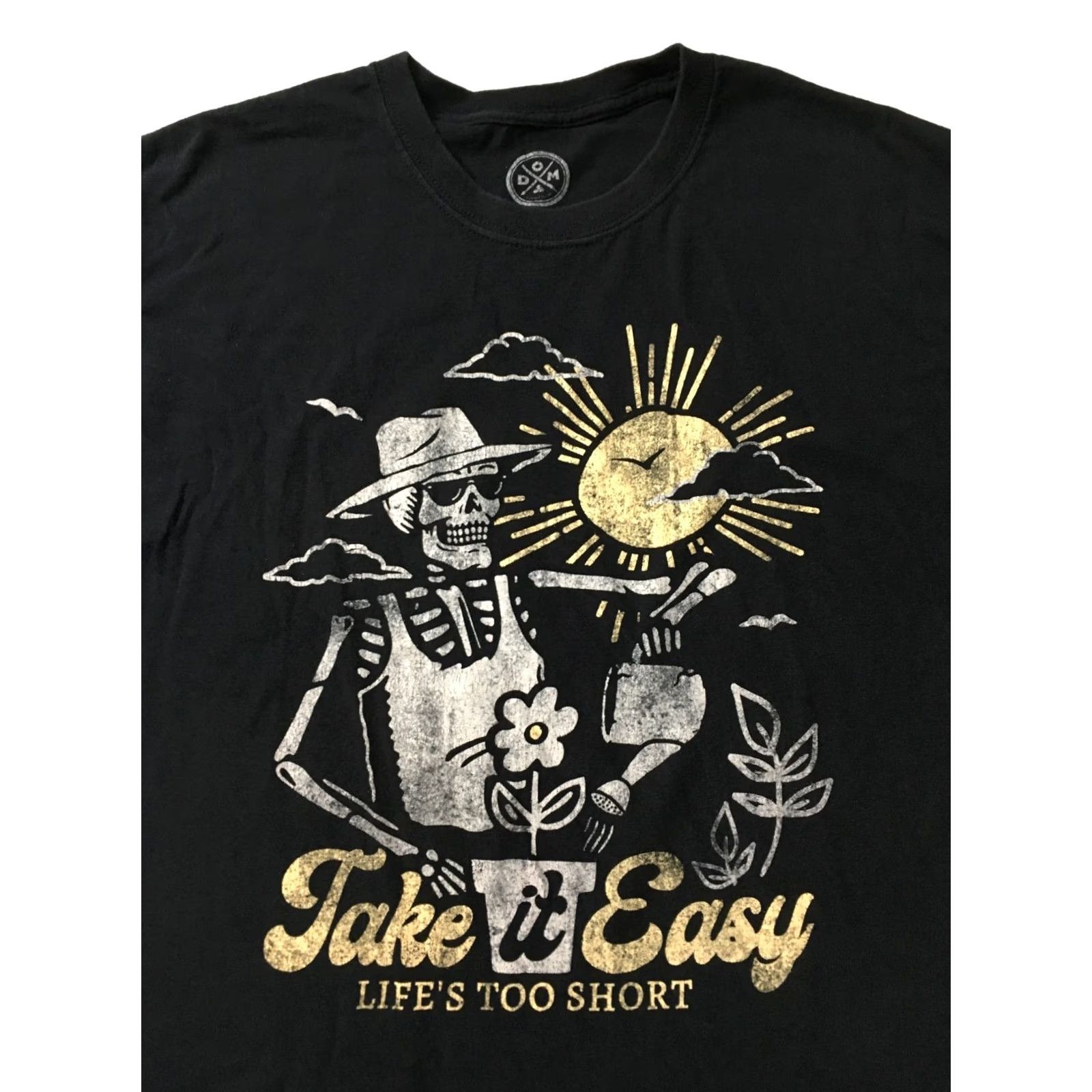 Vintage Too Short Life Is Too Short Short Sleeve Black XL dm Nike? Size US 36 / EU 52 - 2 Thumbnail
