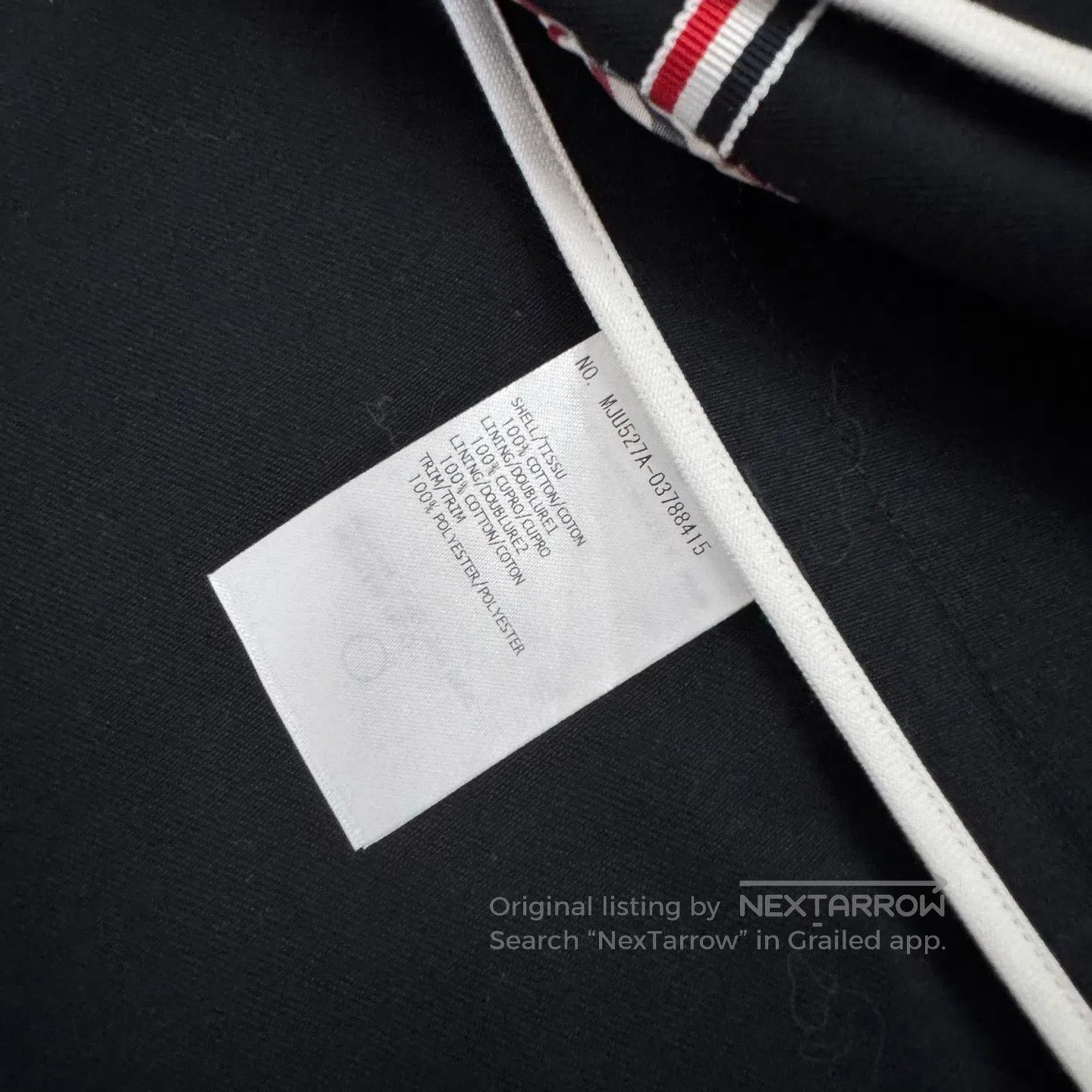 Thom Browne Thom Browne Sleeve cuff with gold buckle; casual suit jack Size US M / EU 48-50 / 2 - 7 Thumbnail