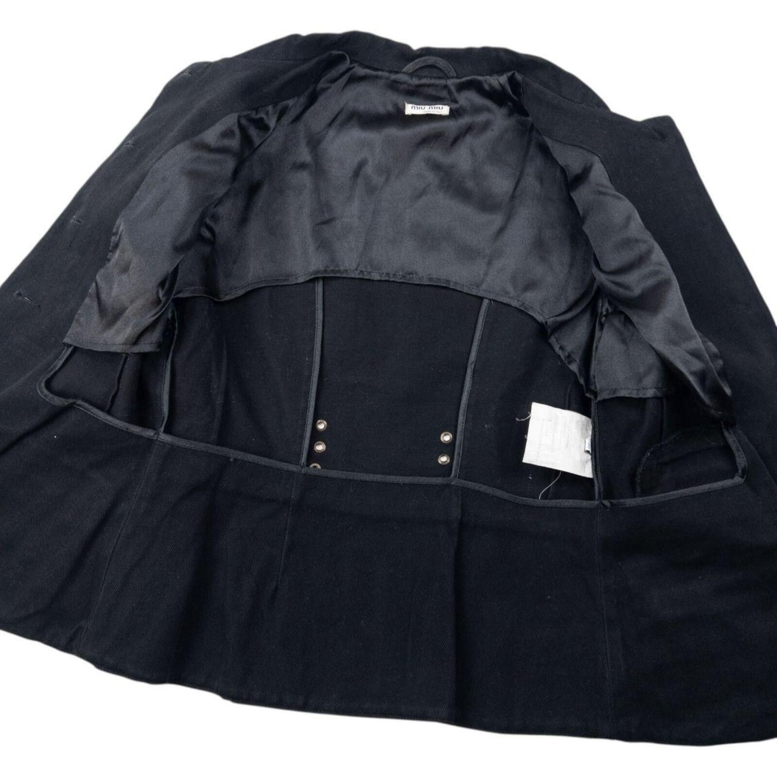 Miu Miu Vintage 2000s Miu Miu Button Up Jacket Womens Size S Size S / US 4 / IT 40 - 4 Thumbnail