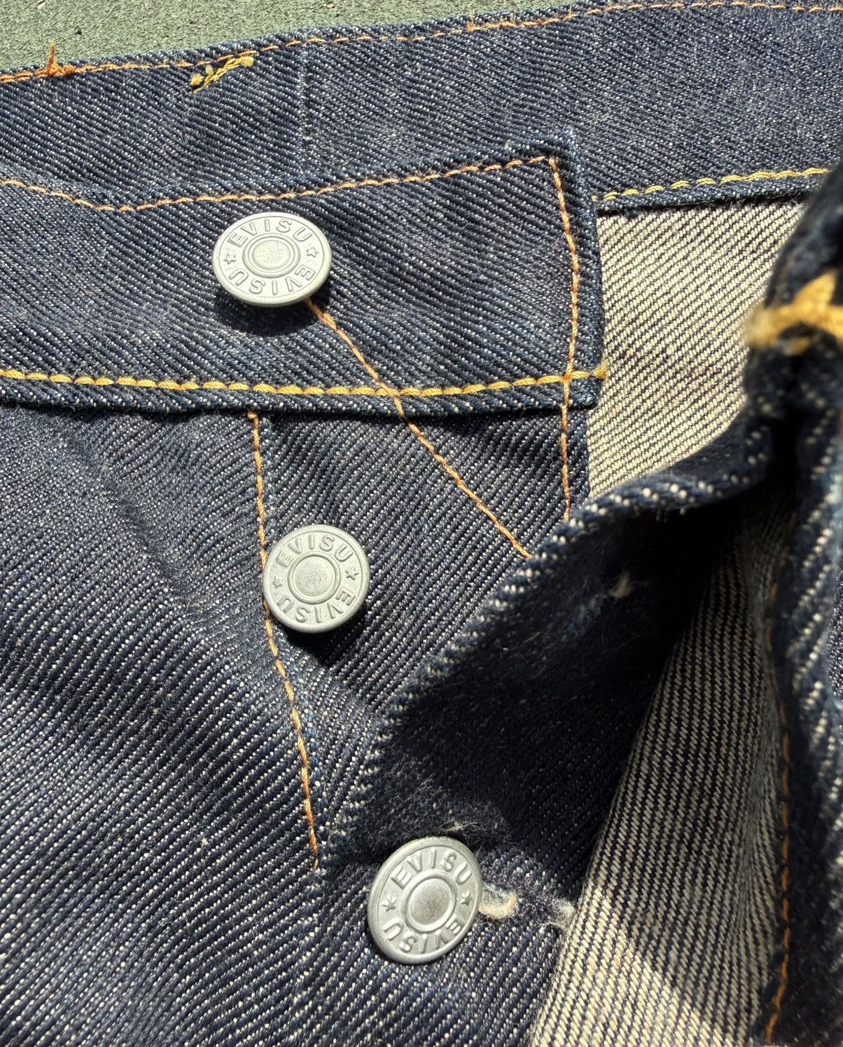 Evisu Archive Evisu Kanji Scripture Diacock Selvedge Denim Vintage Size US 32 / EU 48 - 4 Thumbnail