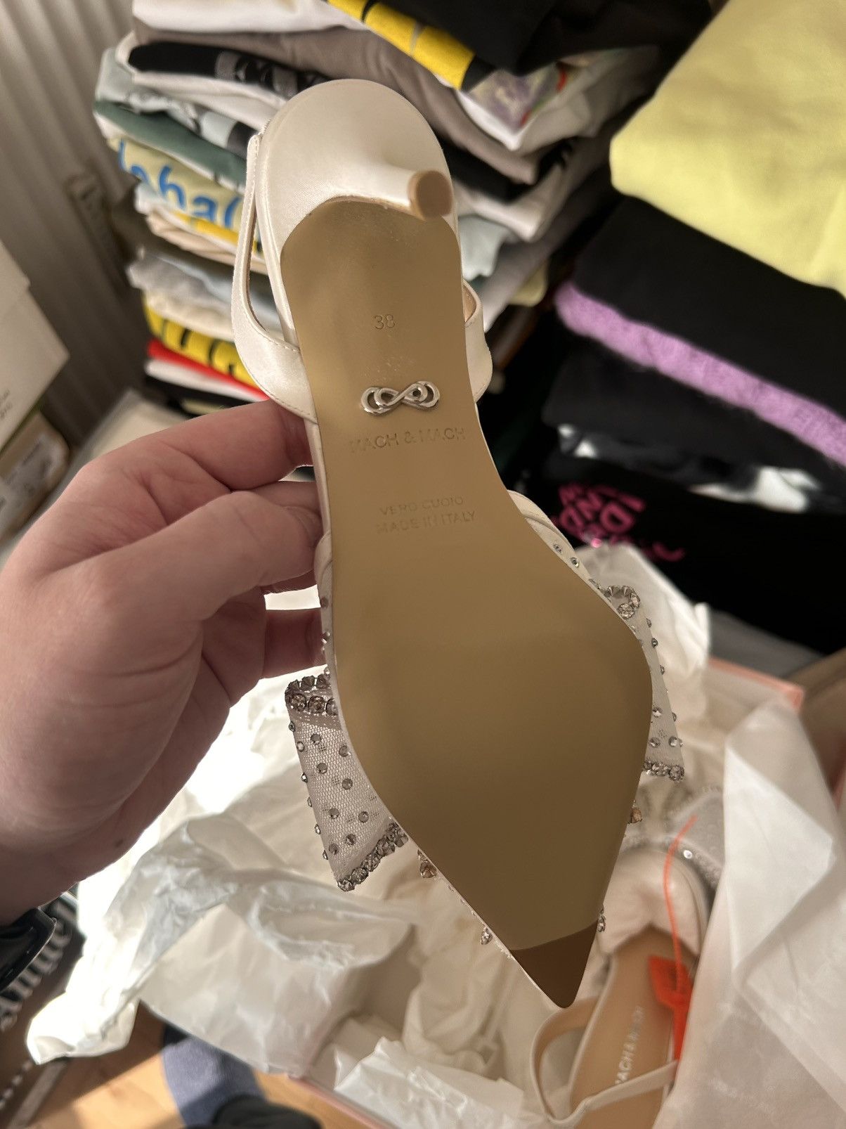 MACH & MACH Mach & Mach Le Cadeau Slingbacks Size US 8 / IT 38 - 5 Thumbnail