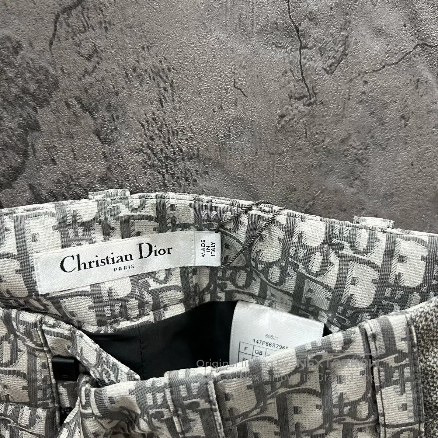 Dior Dior Ski Collection Grey All-Over Print Quilted Pants| Size 33" - 7 Thumbnail