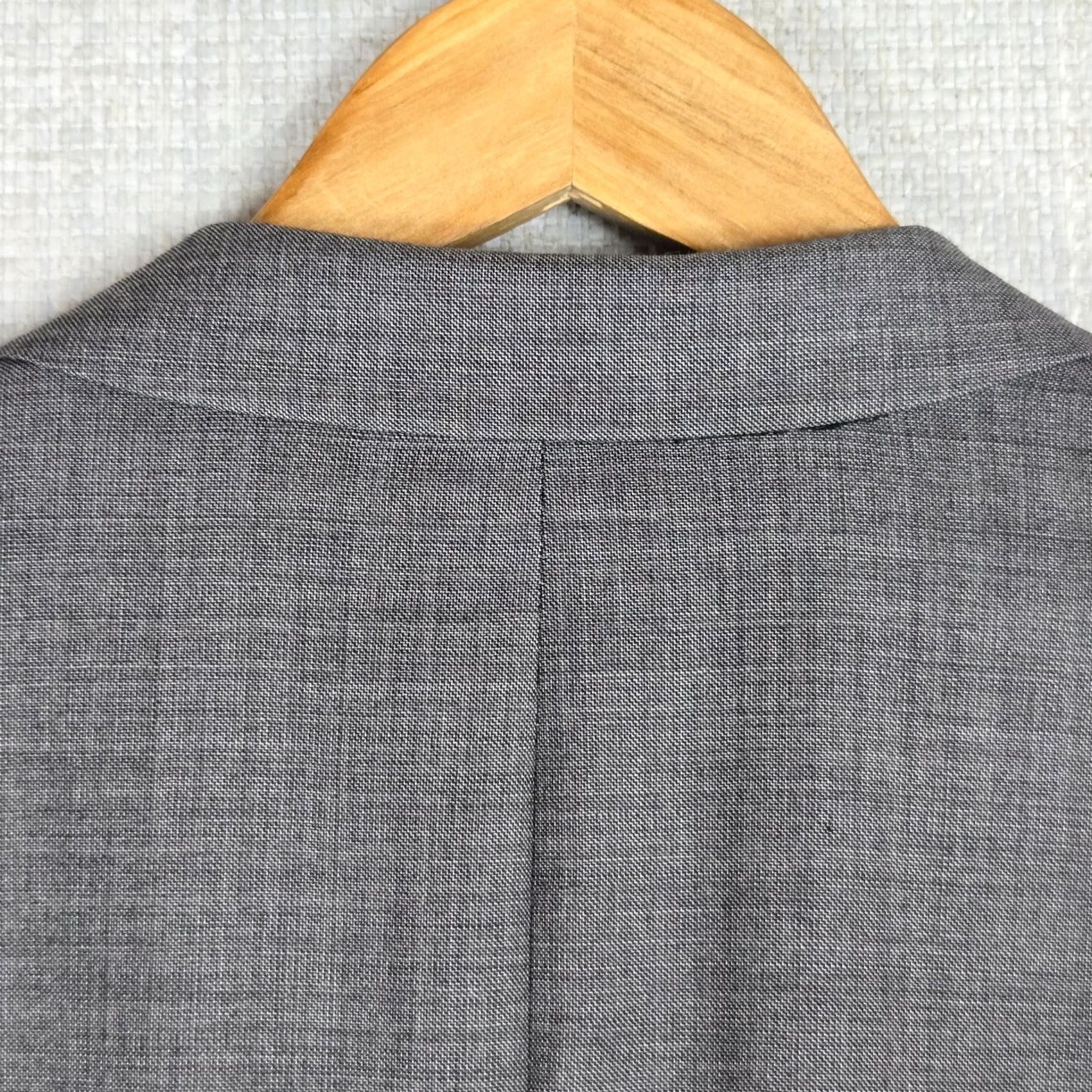Theory Theory Mens Soft Wool/Silk Notch Lapel Double Vented Fully Lined Jacket Gray Size US XS / EU 42 / 0 - 5 Thumbnail