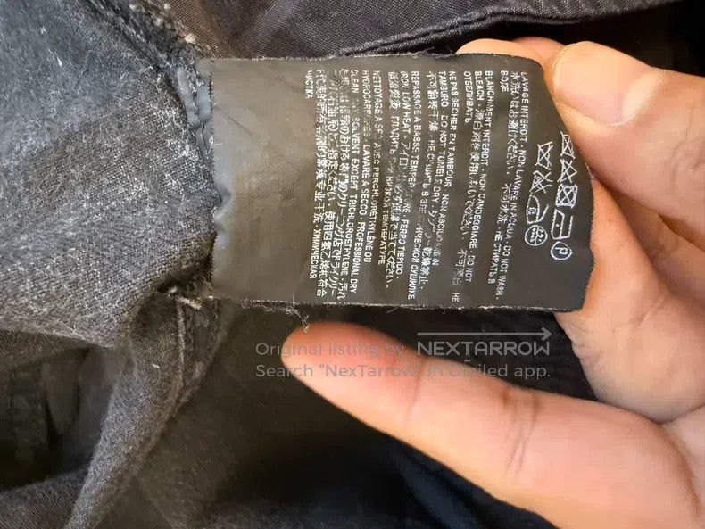 Saint Laurent Paris Saint Laurent Paris Black denim pants, size 33 i Size US 33 - 8 Thumbnail