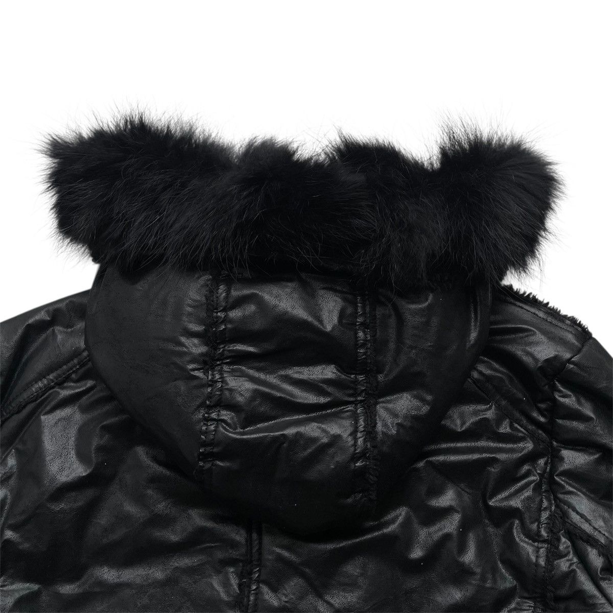 Japanese Brand Vintage Midas Faux Fur Hooded Seditionaries Punk Jacket Size US L / EU 52-54 / 3 - 15 Thumbnail