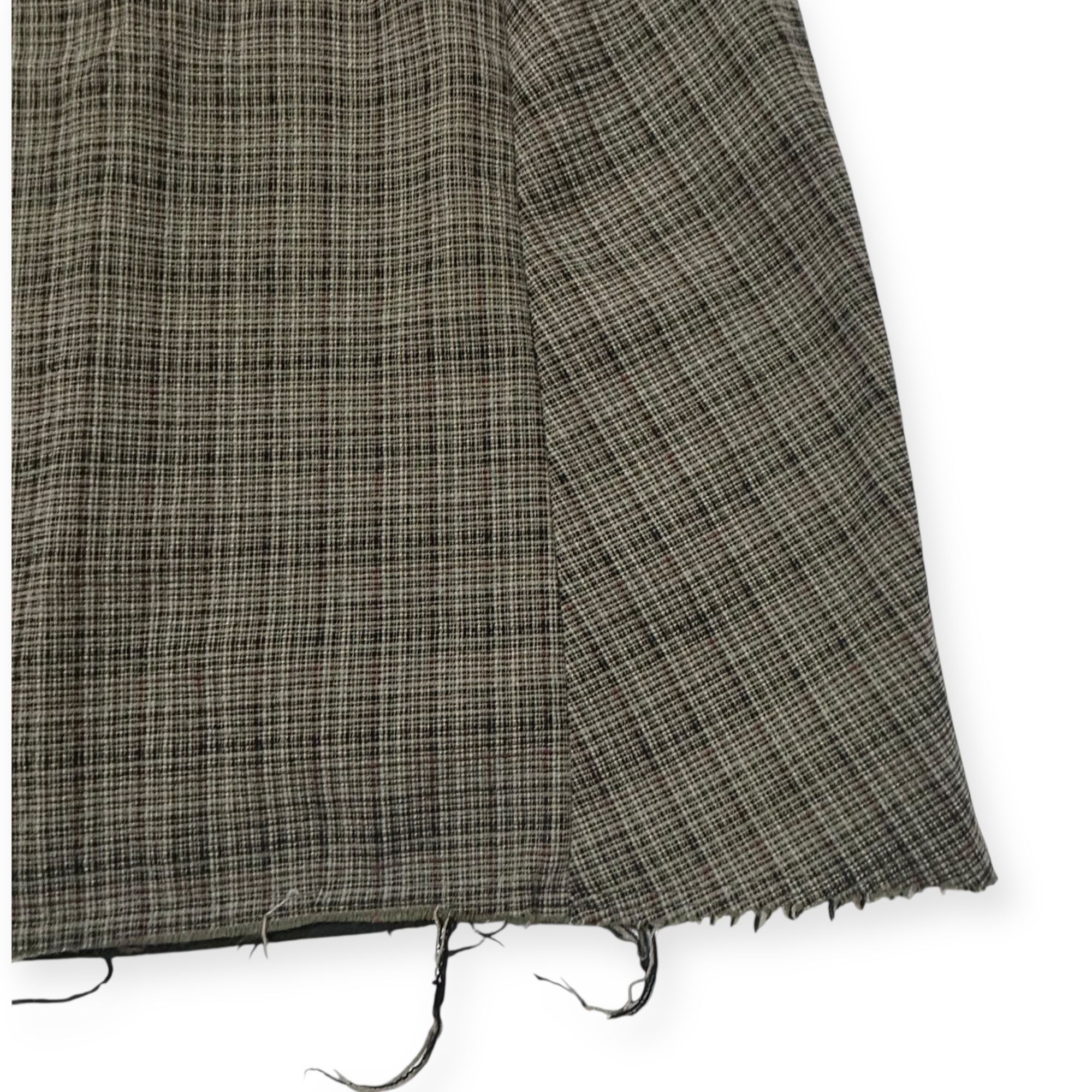 Marni Marni c.2010 Checked A‑Line Skirt IT42 Raw Hem Size 28" / US 6 / IT 42 - 11 Thumbnail