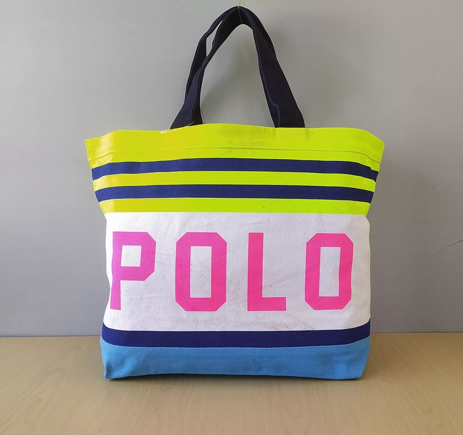 Polo Ralph Lauren Polo Ralph Lauren Australian Open Canvas Tote Bag IFD 8048 Size ONE SIZE - 1 Thumbnail