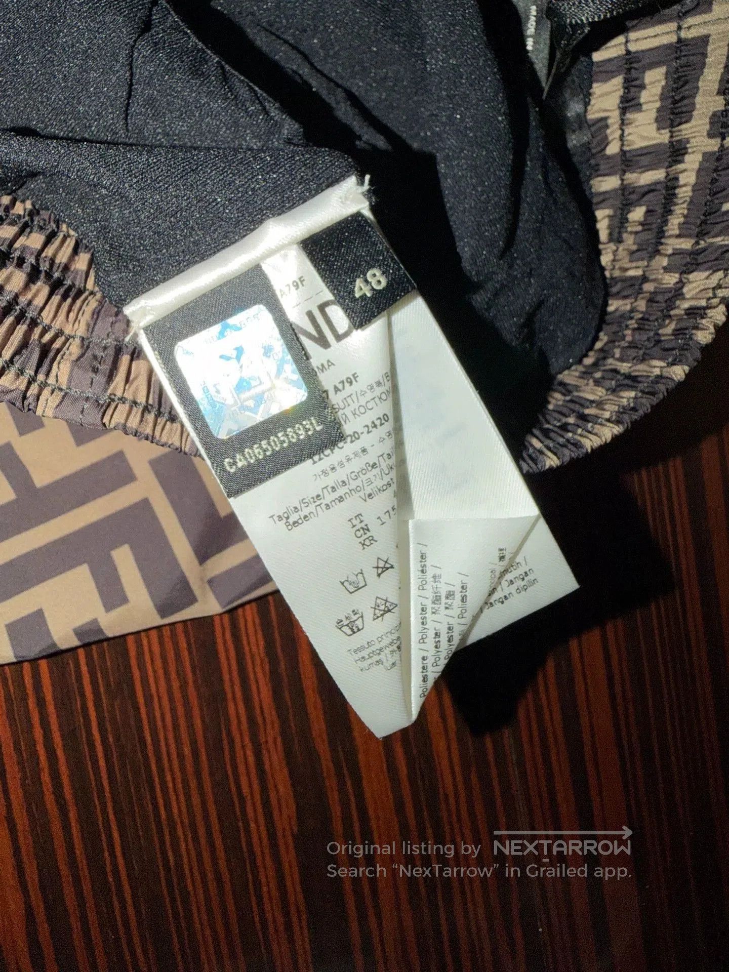 Fendi fendi printed logo shorts size 48. Size US 32 / EU 48 - 3 Thumbnail
