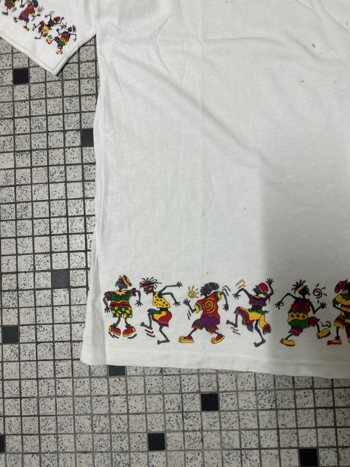 Vintage 🔥RARE🔥 Vintage 90s Reggae Jam Jamaica Over Print Shirt Size US L / EU 52-54 / 3 - 18 Thumbnail