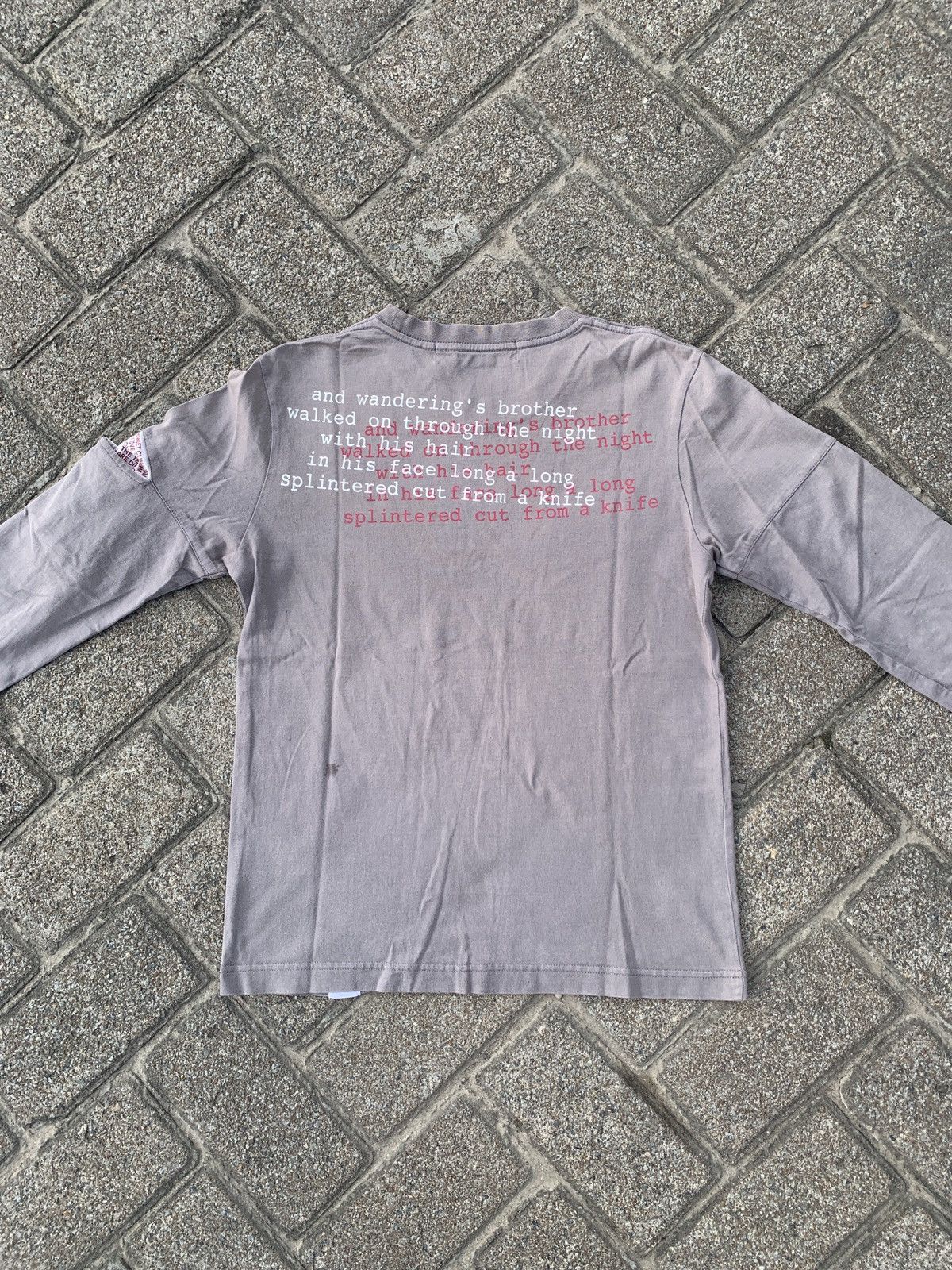Japanese Brand Secret agents poem long sleeve pocket Size US M / EU 48-50 / 2 - 8 Thumbnail