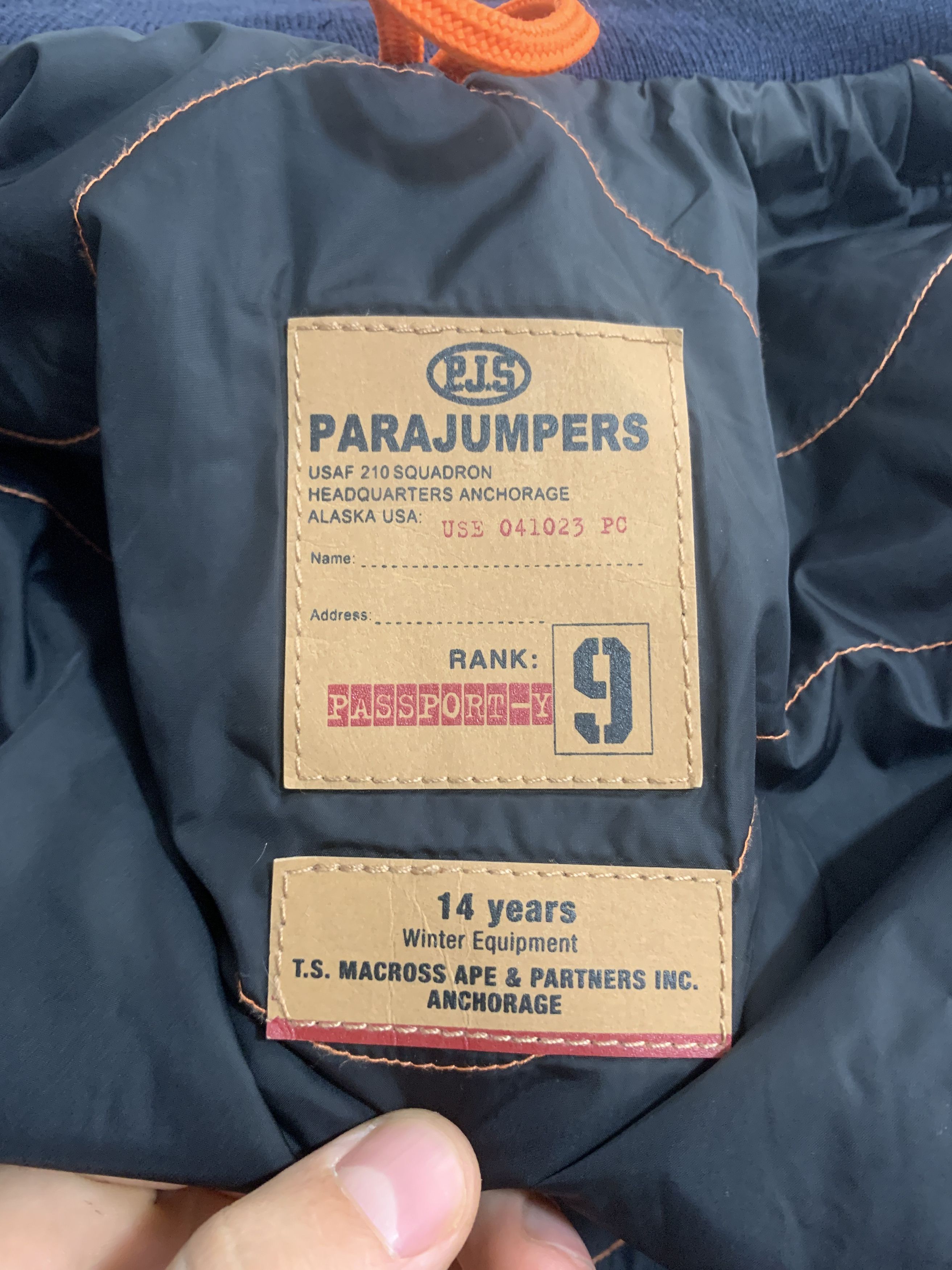 Parajumpers Parajumpers Masterpiece Jacket Gobi Size Xs 14 Years Kids Size US XS / EU 42 / 0 - 17 Thumbnail