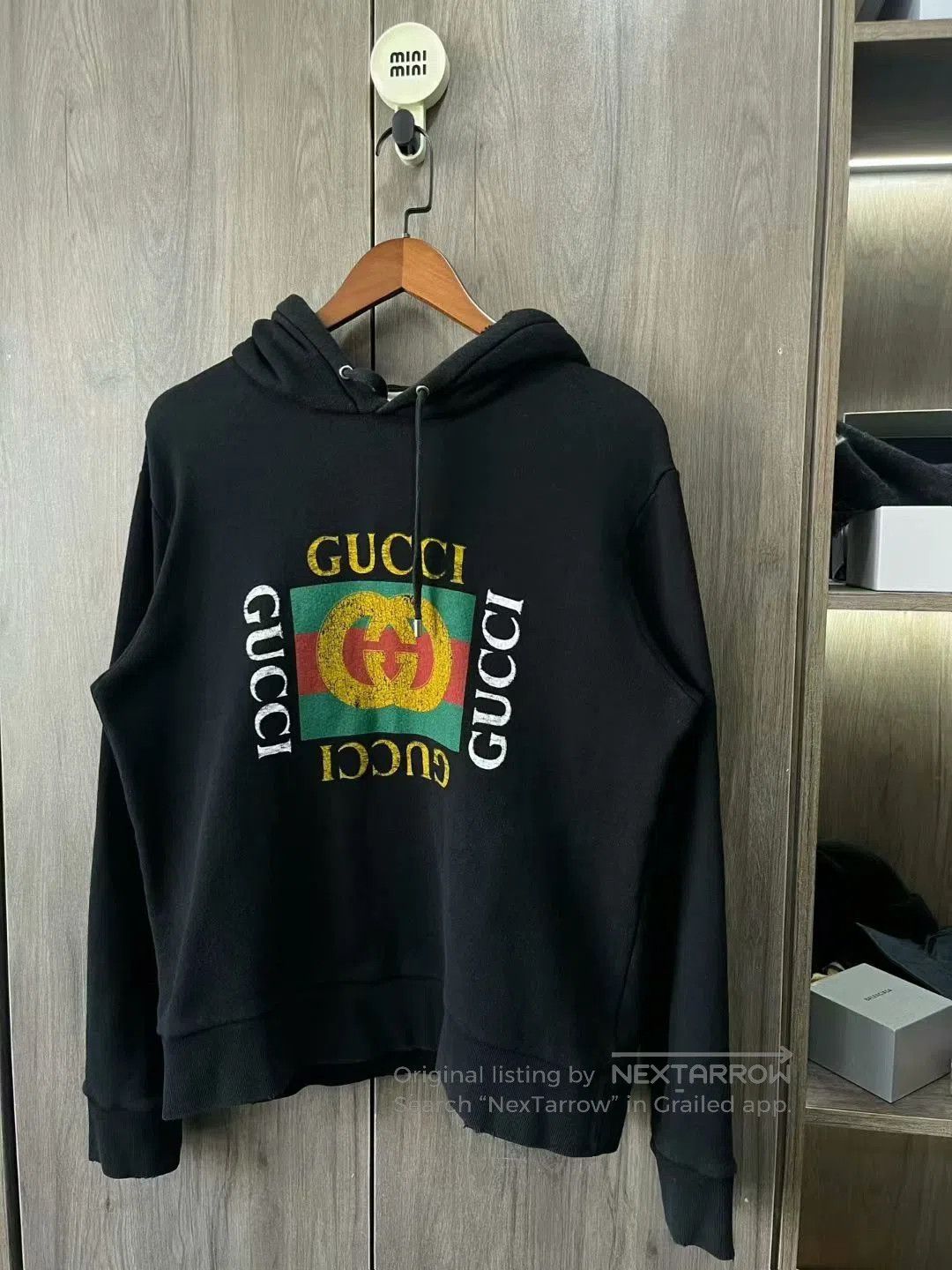 Gucci vintage gucci logo hoodie size s. Size US S / EU 44-46 / 1 - 3 Thumbnail