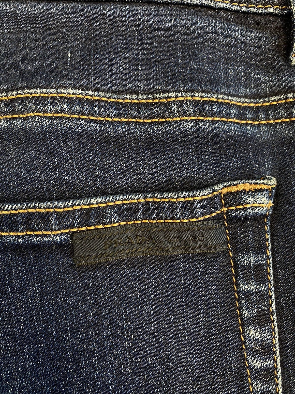 Prada Vintage Prada Denim Jeans Pants Distressed y2k size 29 Size 29" - 7 Thumbnail