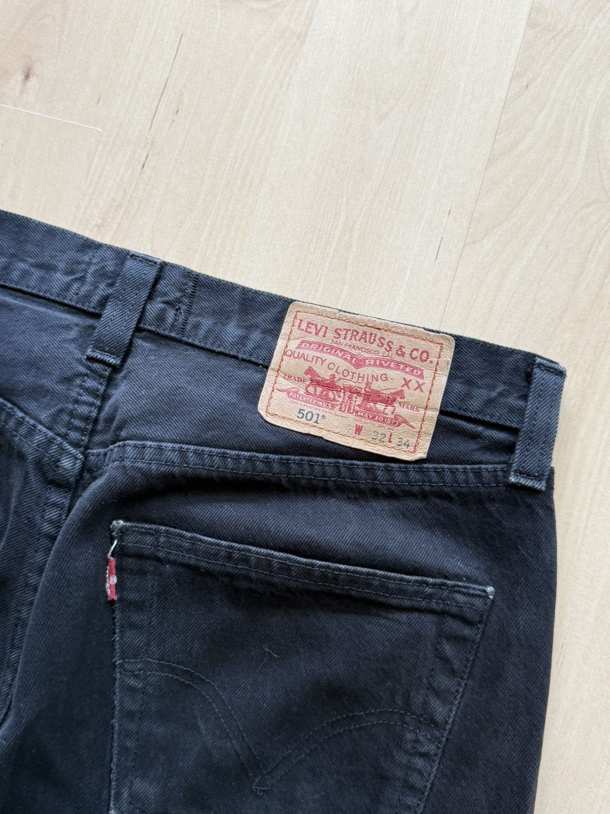 Levi's Levi’s 511 faded denim cropped shorts custom made Size US 32 / EU 48 - 5 Thumbnail