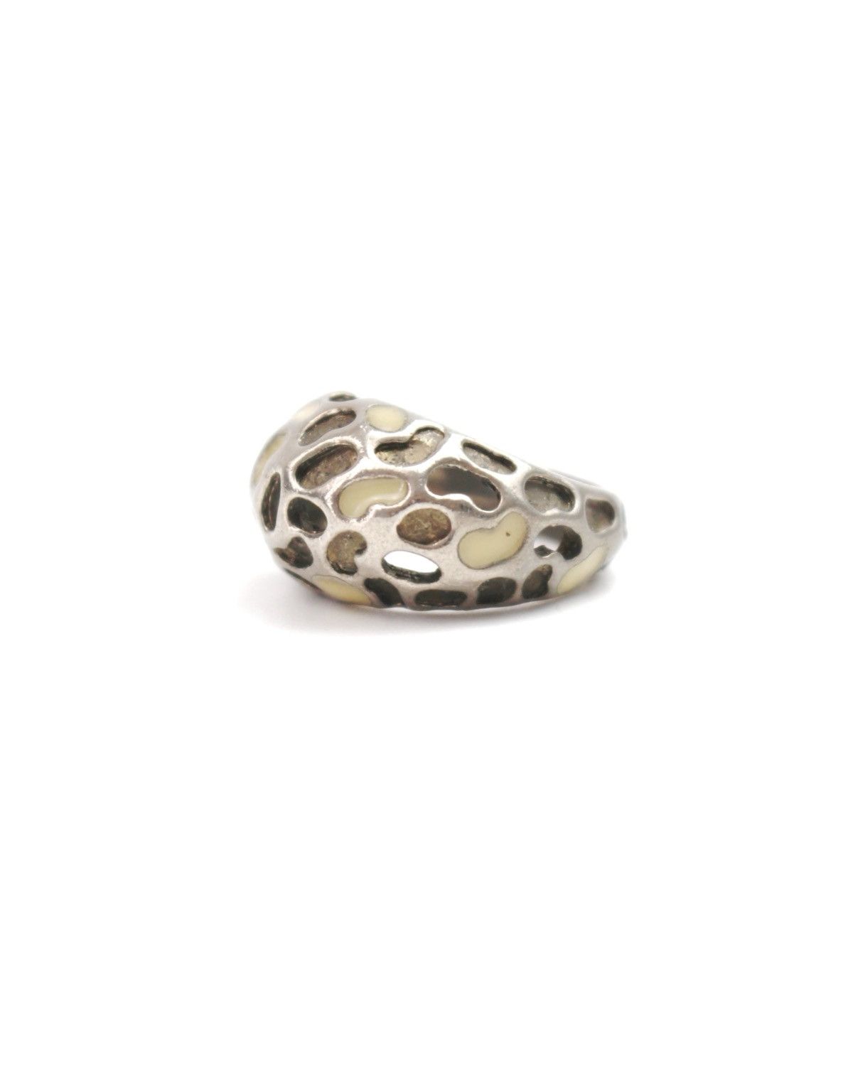 Hysteric Glamour 2000S JAPANESE MADE HONEYCOMB LEOPARD RING Size ONE SIZE - 1 Thumbnail