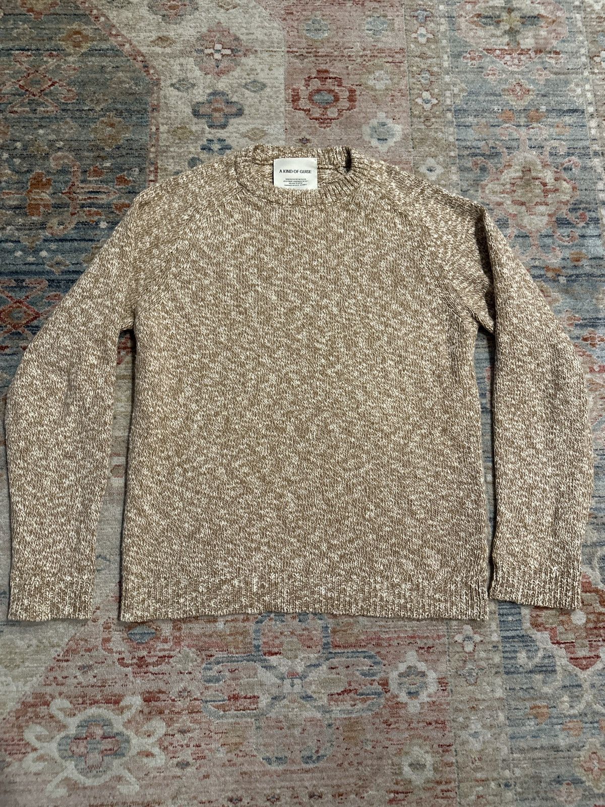 A Kind Of Guise Marbled Crewneck Sweater Cotton/Cashmere Size US M / EU 48-50 / 2 - 1 Thumbnail