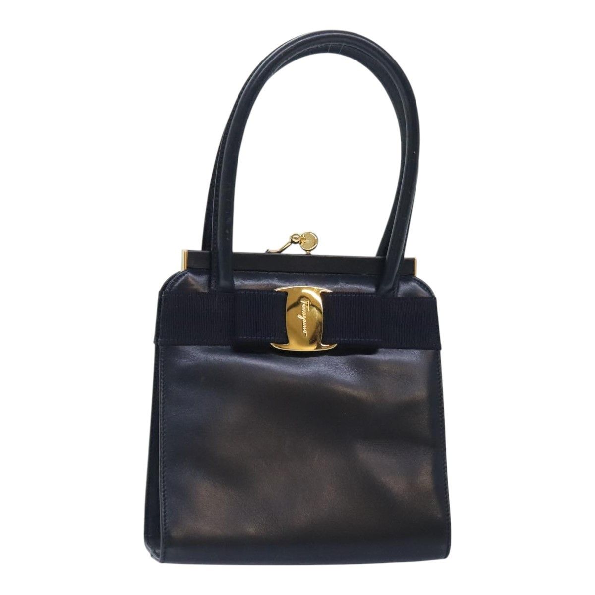 Salvatore Ferragamo Salvatore Ferragamo Vala Handbag Leather Size ONE SIZE - 1 Thumbnail