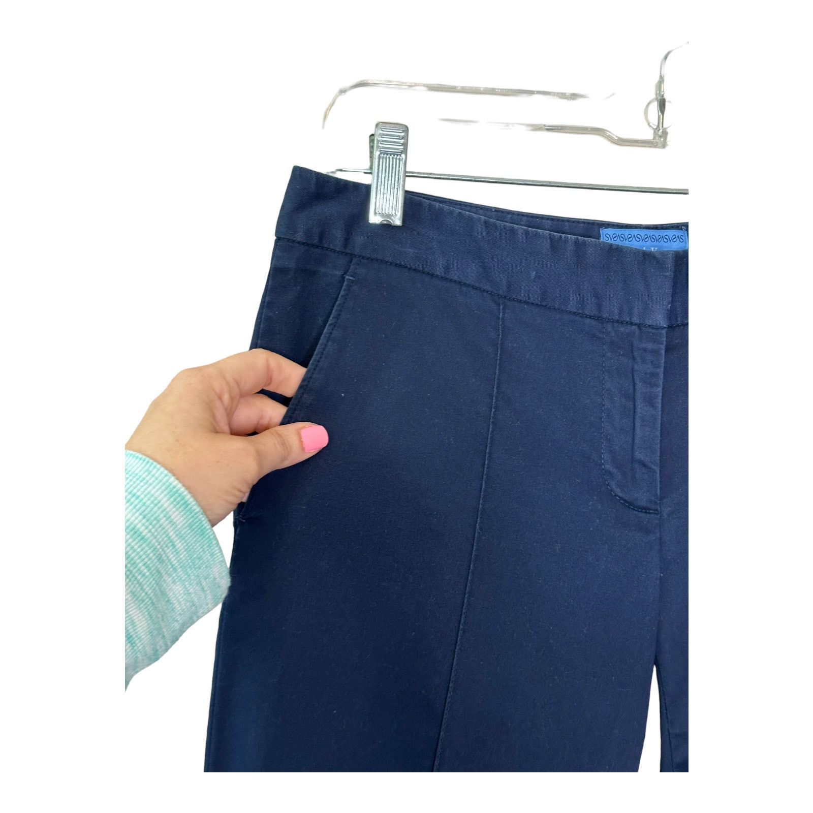 Vera Wang Simply Vera blue capri pants size 4 Size 27" / US 4 / IT 40 - 10 Thumbnail