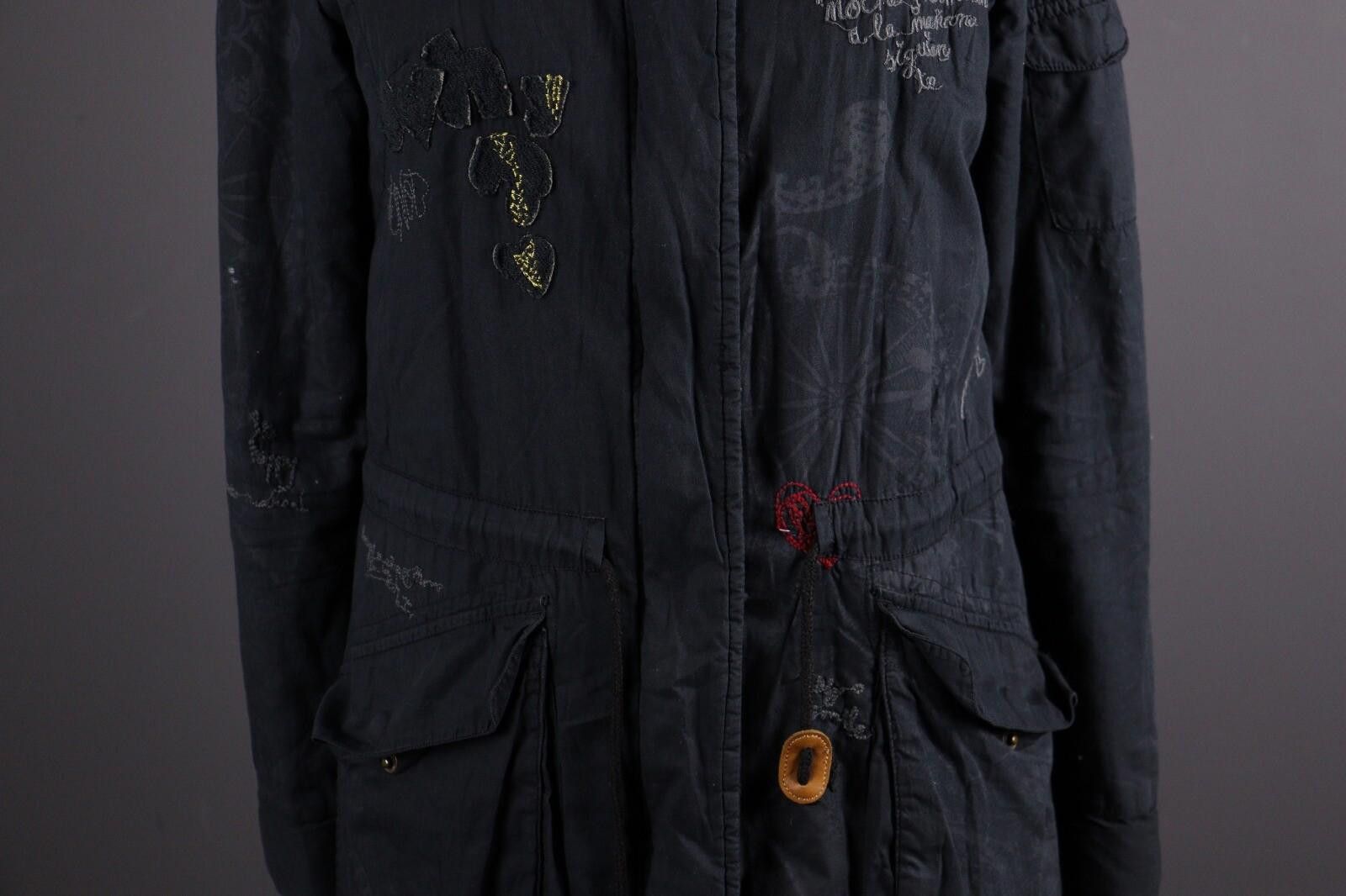 Desigual Desigual Designer Lagenlook Coat Size EUR 38 / MEX 28 Size M / US 6-8 / IT 42-44 - 3 Thumbnail
