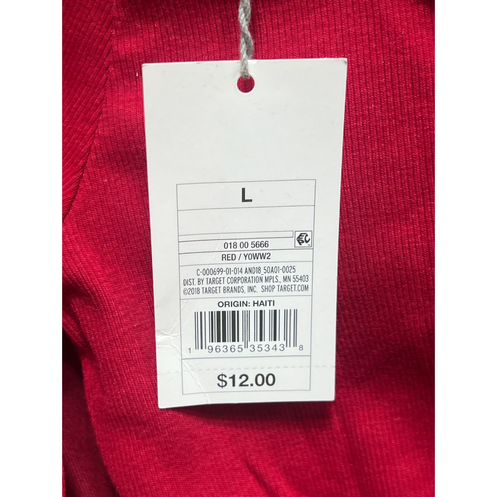 Other A New Day - Women's Long Sleeve Blouse - Red - Large Size L / US 10 / IT 46 - 8 Thumbnail