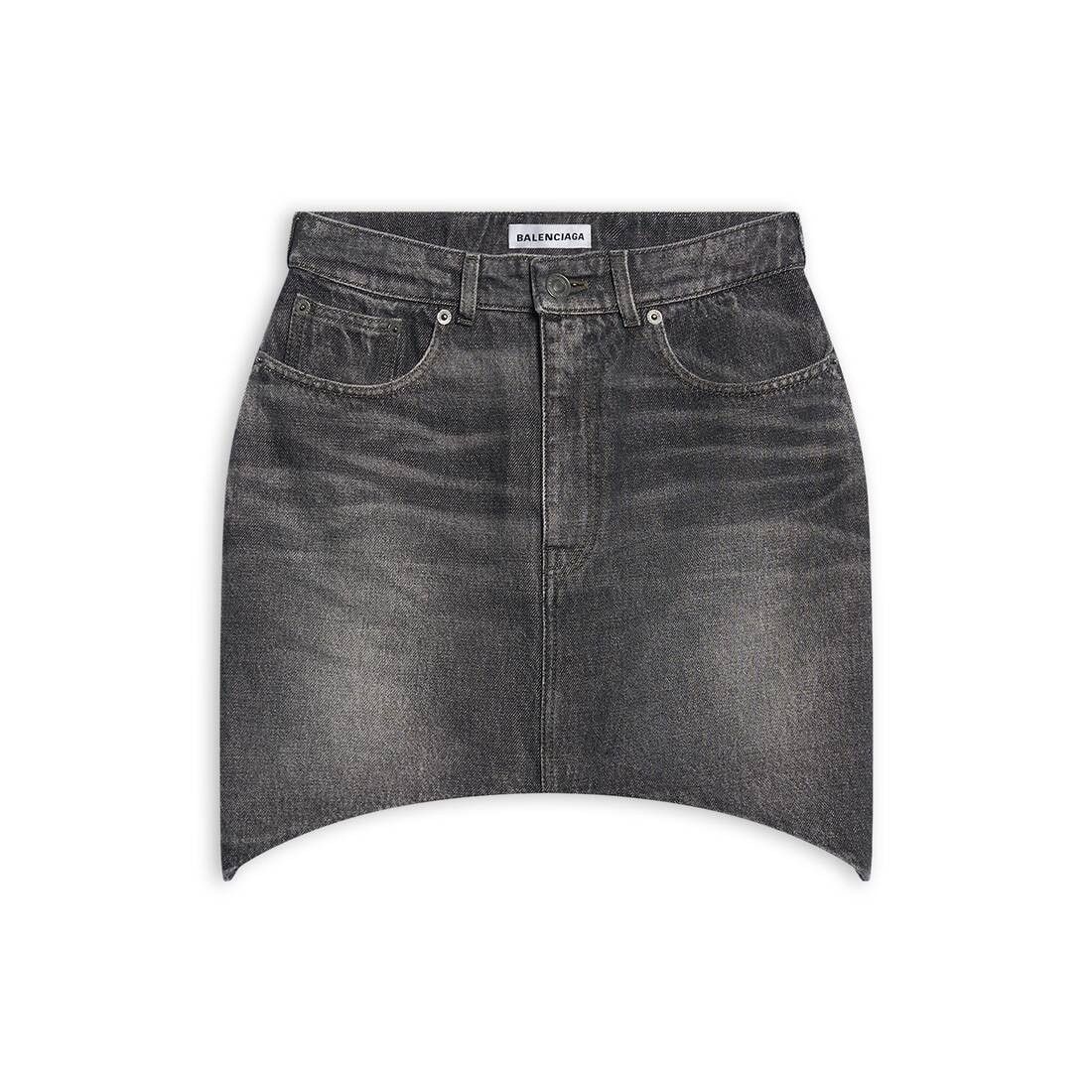Balenciaga o1srvl11e1025 Hourglass Skirt in Black Size 28" / US 6 / IT 42 - 1 Thumbnail