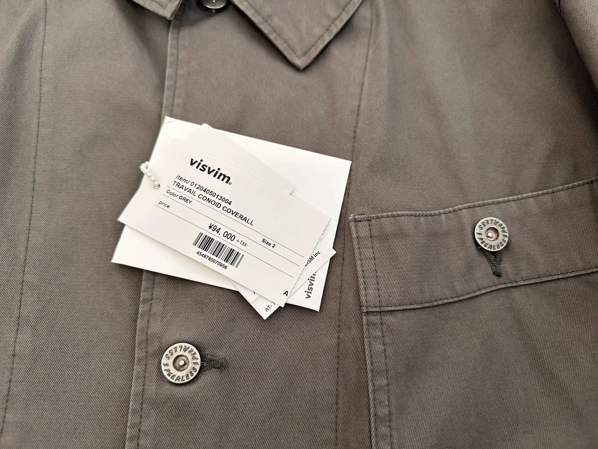 Visvim VISVIM 20AW TC Black Cashew Cuffed Washed Jacket 1W Size 2 Size US M / EU 48-50 / 2 - 4 Thumbnail