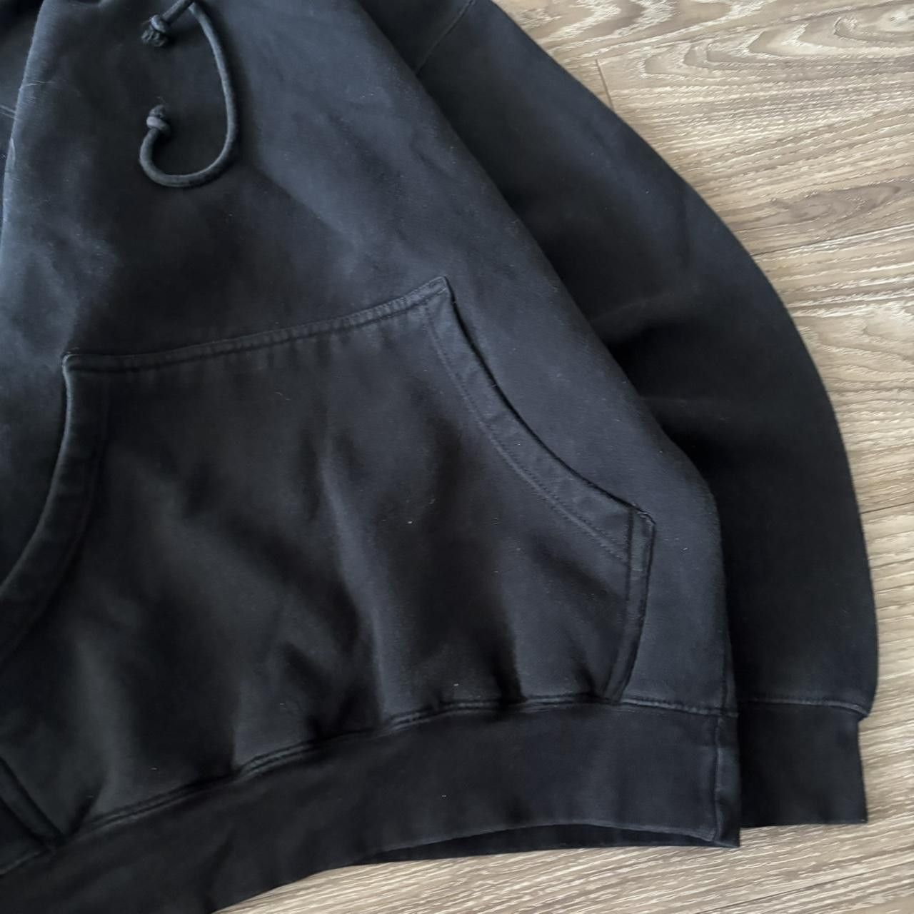 Vintage Crazy Vintage Y2K/2000s Black Blank Heavyweight Essential Pullover Hoodie! Size S Size US S / EU 44-46 / 1 - 4 Thumbnail