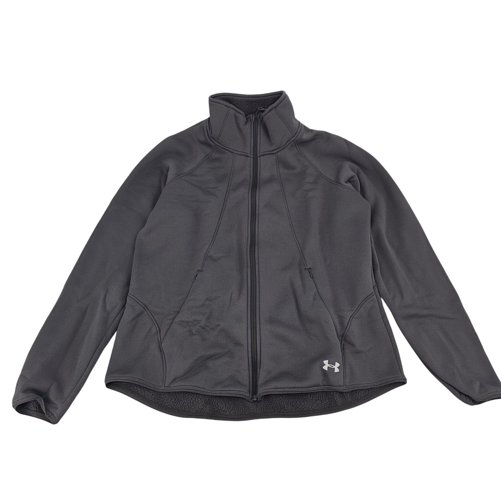 Under Armour Under Armour Coldgear Grey Fitted Zip Coat Jacket XL 784 Size US XL / EU 56 / 4 - 1 Thumbnail