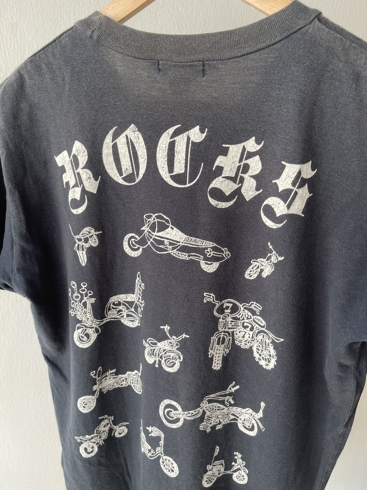 Hysteric Glamour 90s Ozone Rock Faded Blue Tee Size US M / EU 48-50 / 2 - 5 Thumbnail