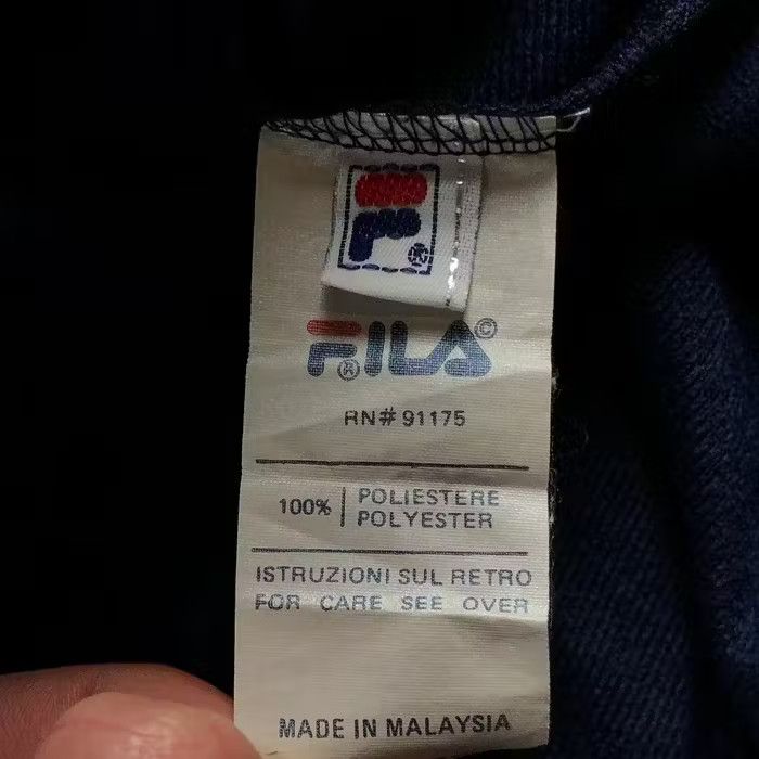 Fila × Vintage Mens Bomber Jacket Fila Lampasy Vintage Size 50 L/XL Size US L / EU 52-54 / 3 - 7 Thumbnail
