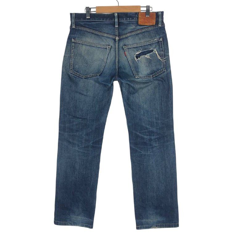 Levi's × Vintage Vintage Levi's Strauss 502 Selvedge Distressed denim Size US 33 - 8 Thumbnail