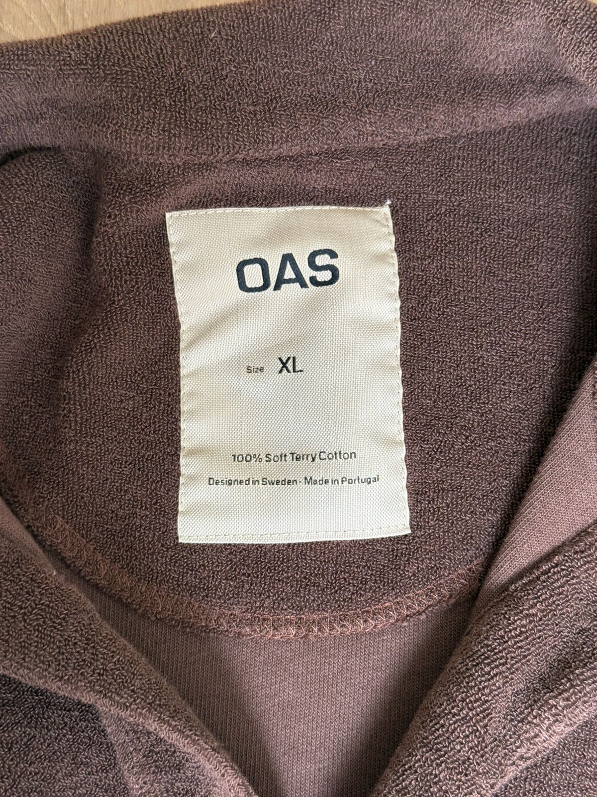 OAS OAS Brown Terry Polo Shirt Size US XL / EU 56 / 4 - 3 Thumbnail