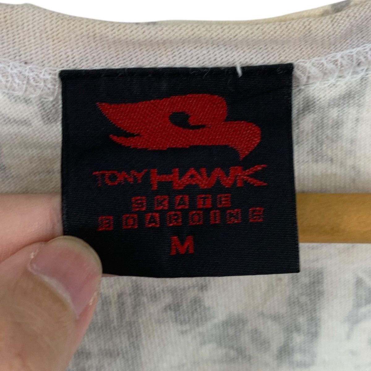 Tony Hawk Vintage TONY HAWK SKATEBOARD Over Print Tank Top Tee Shirt Size US M / EU 48-50 / 2 - 5 Thumbnail