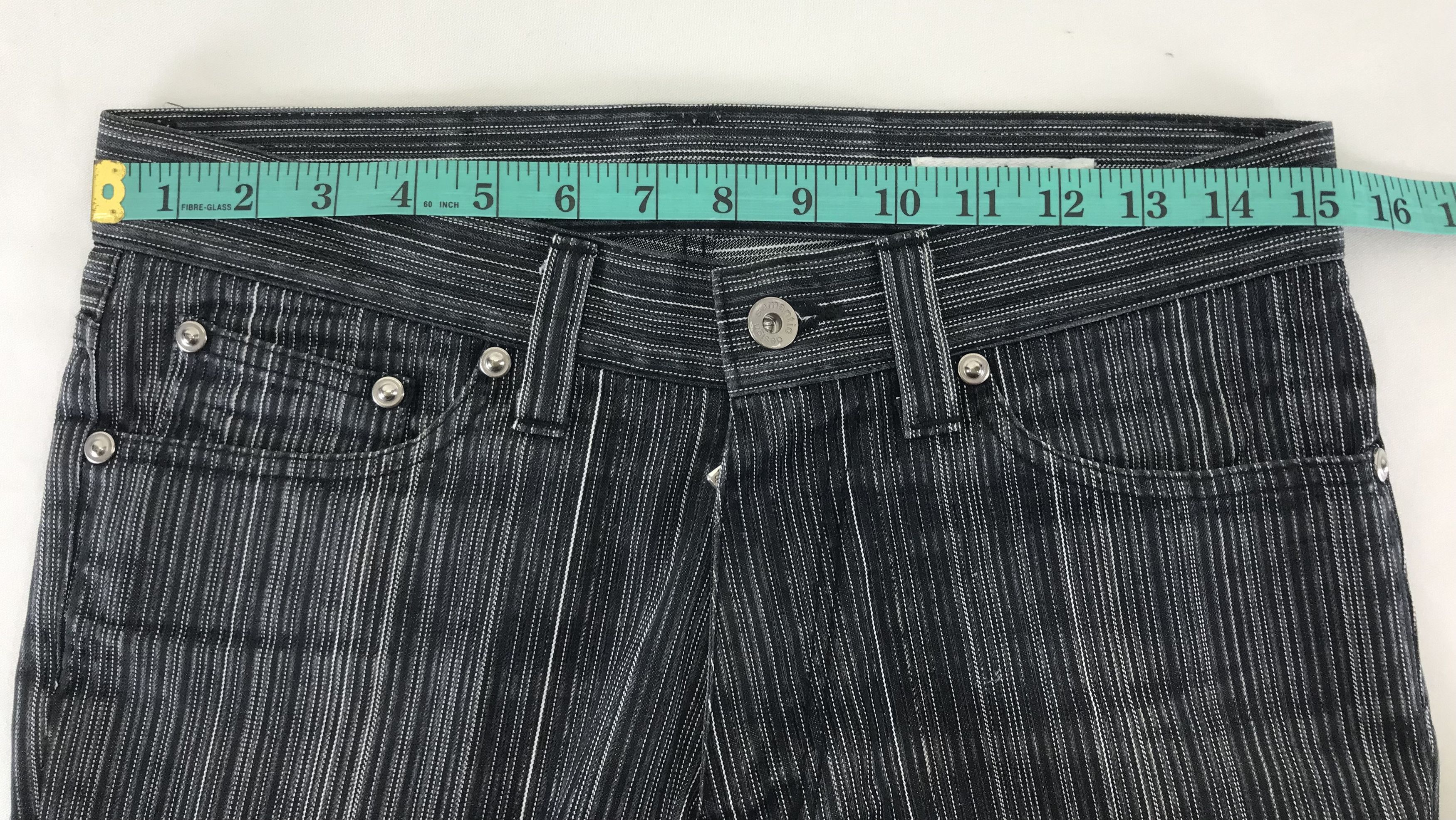 semanticdesign Vintage Semantic Design Striped Flare Pants Size US 29 - 13 Thumbnail
