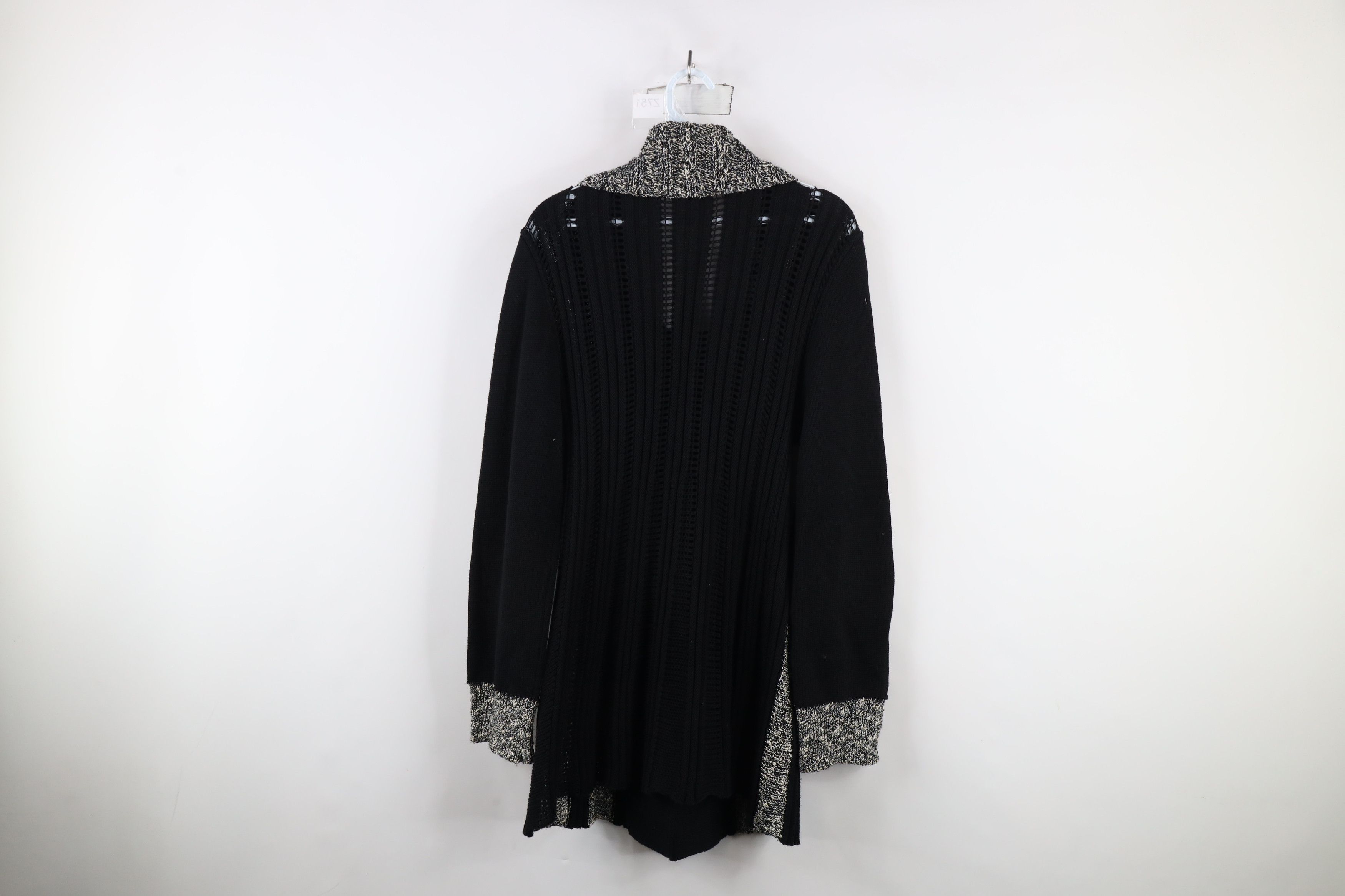 Vintage Vintage 90s Gothic Lagenlook Button Knit Cardigan Sweater Size L / US 10 / IT 46 - 8 Thumbnail