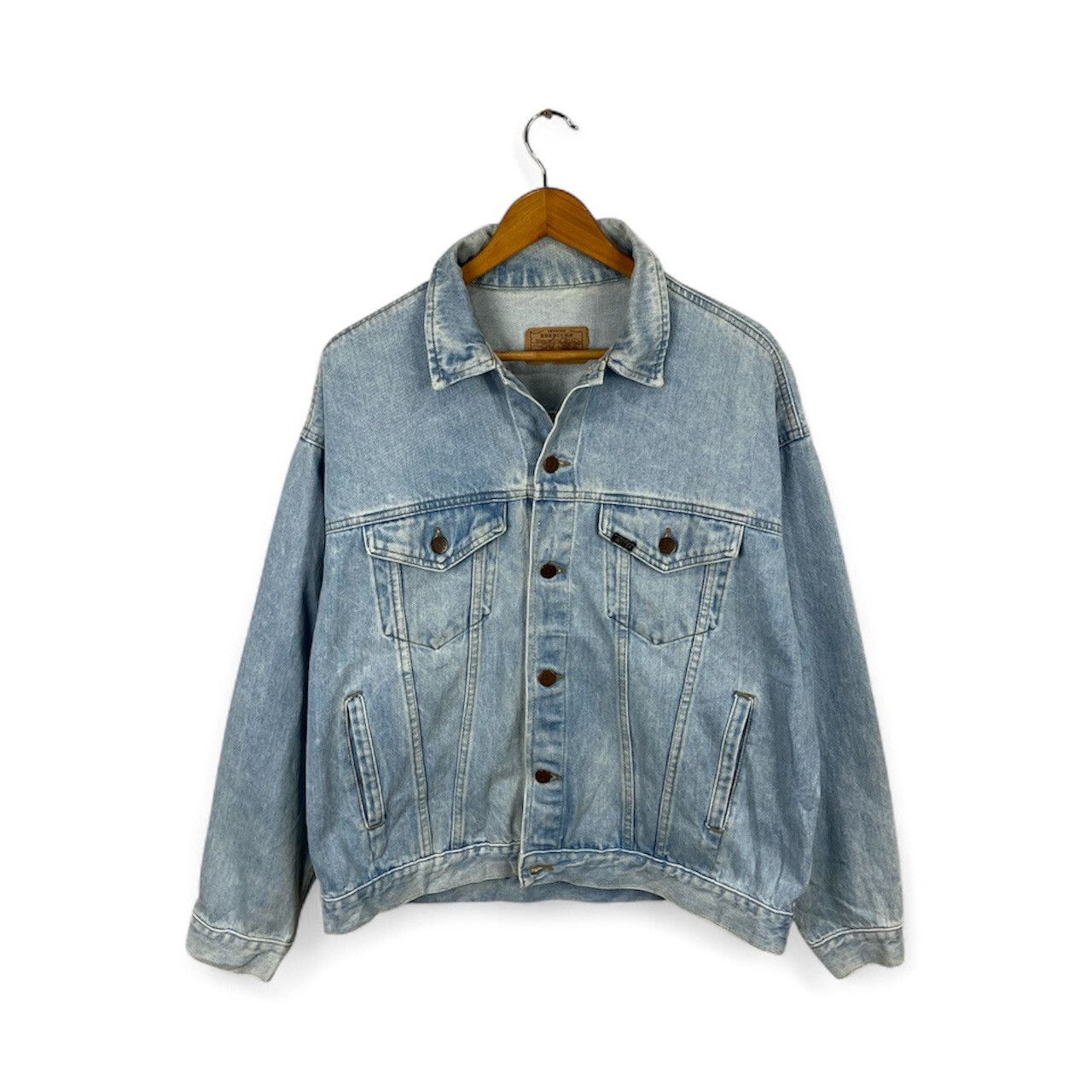 Vintage VINTAGE ROEBUCK DENIM TRUCKER JACKET Size US L / EU 52-54 / 3 - 1 Thumbnail