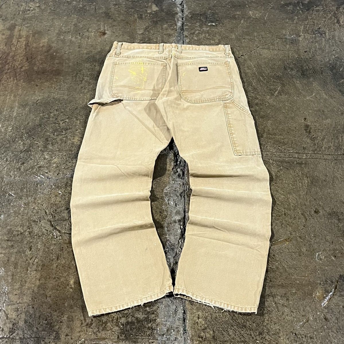 Carhartt × Dickies × Vintage Crazy Vintage Dickies Carpenter Jeans Faded Workwear Skater Size US 34 / EU 50 - 1 Thumbnail