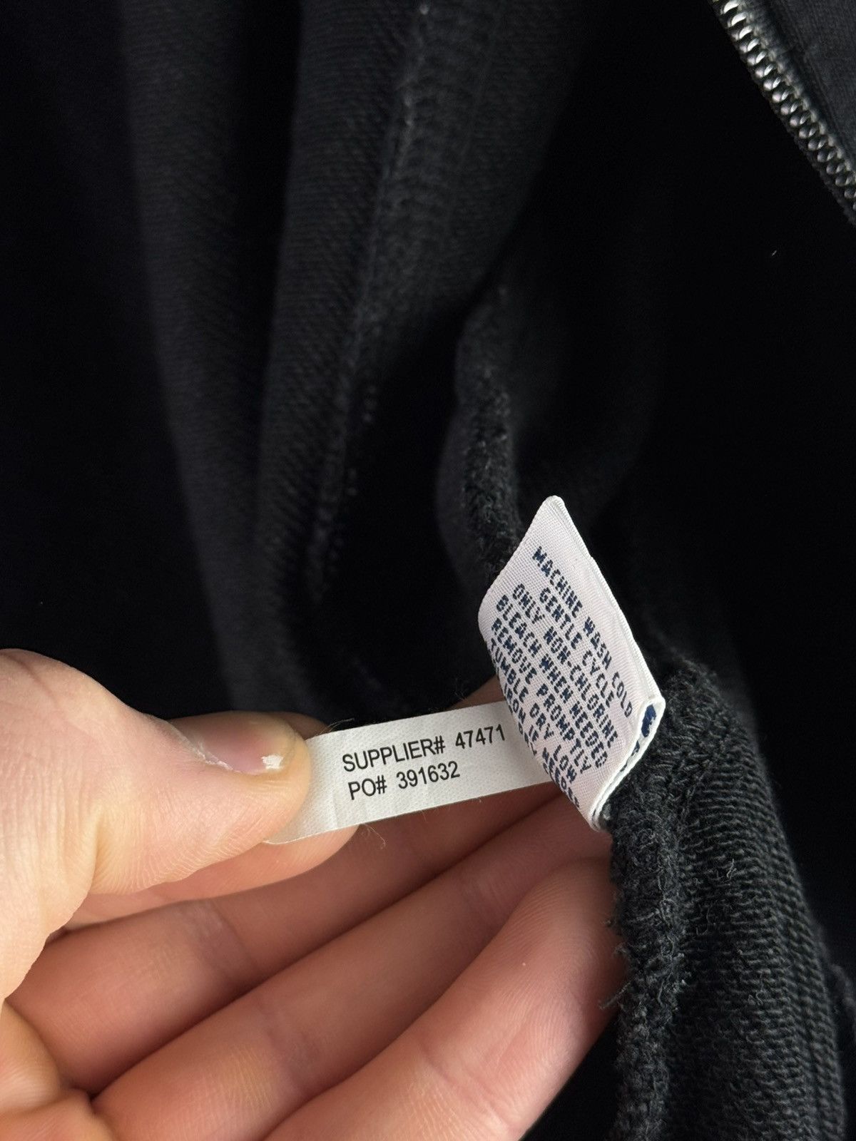Polo Ralph Lauren Polo Ralph Lauren Crest Cookie Patch Zip-Up Hoodie Black Size US M / EU 48-50 / 2 - 6 Thumbnail