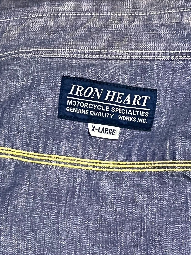Iron Heart Iron heart Bare-eared denim shirt Size US XL / EU 56 / 4 - 5 Thumbnail