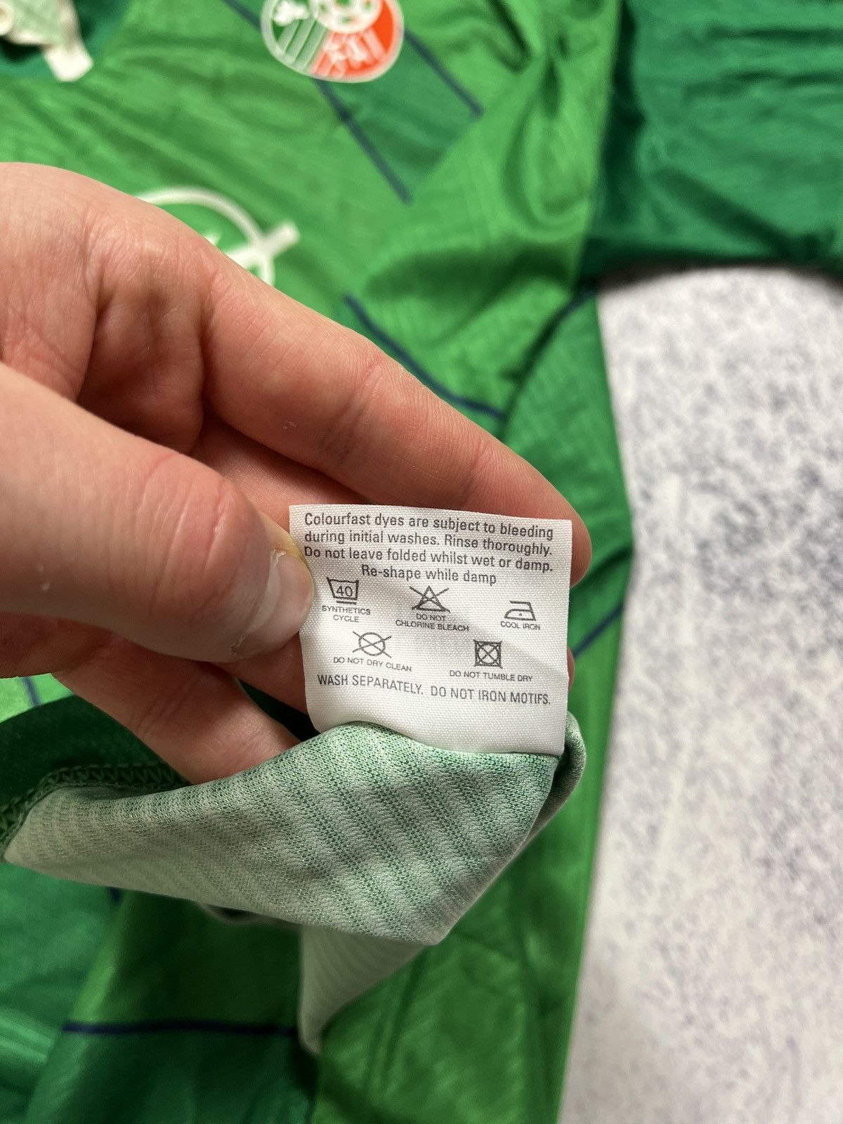 Umbro Vintage Umbro Republic Of Ireland 1994 Home Soccer Jersey Size US XL / EU 56 / 4 - 8 Thumbnail