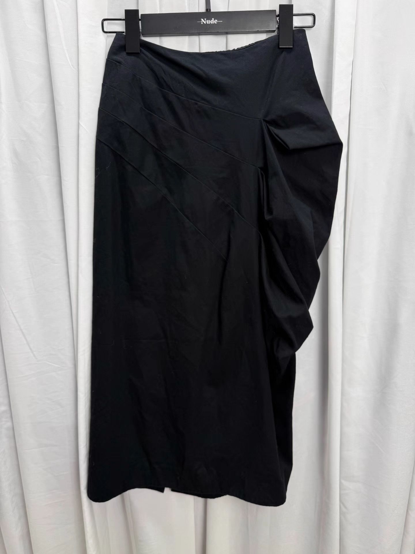 Dries Van Noten Dries Van Noten Abstract Pleated Midi Skirt K20 Size 24" / US 00 / IT 34 - 1 Thumbnail