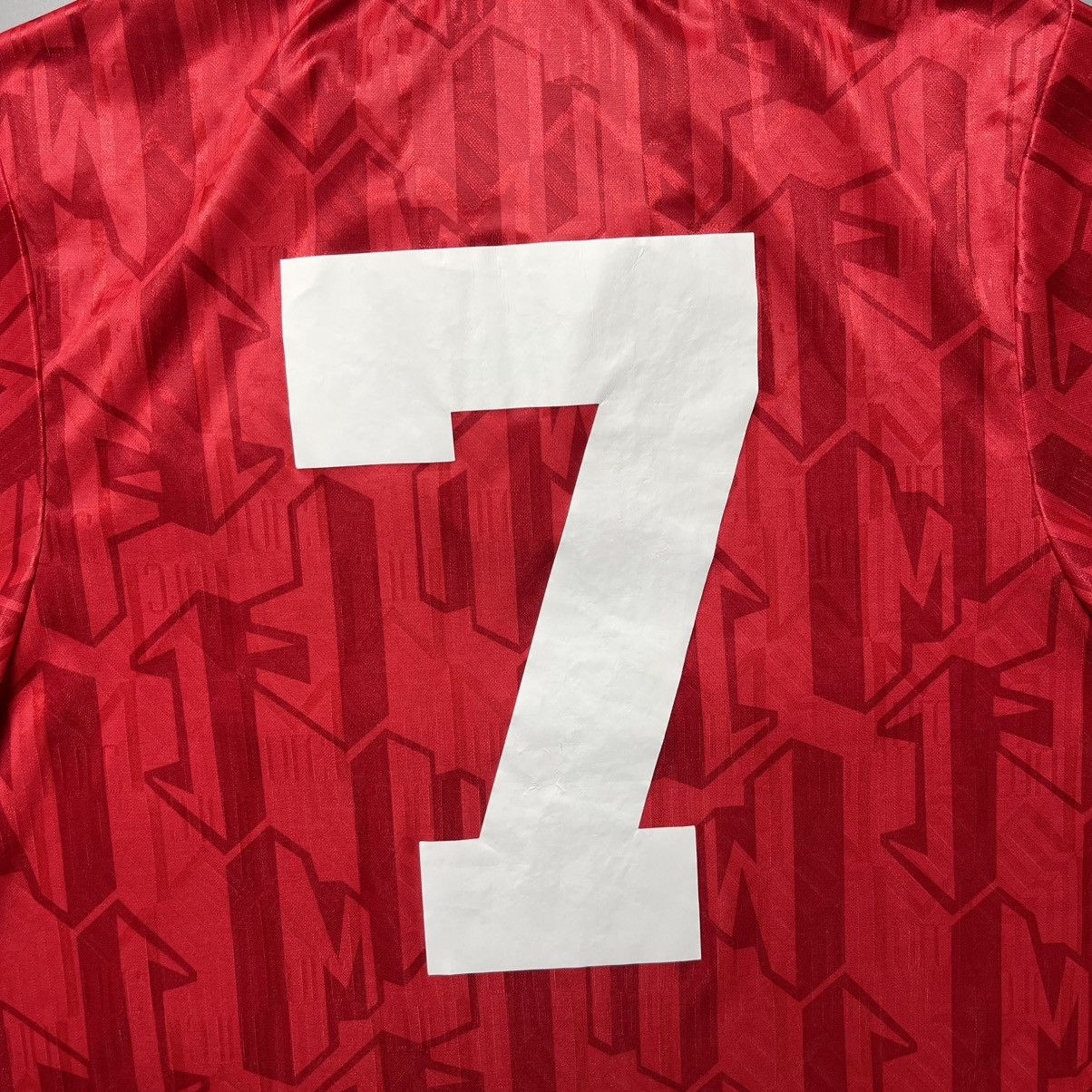 Umbro MANCHESTER UNITED x SCORE DRAW 1992/1994 SOCCER HOME JERSEY Size US M / EU 48-50 / 2 - 10 Thumbnail
