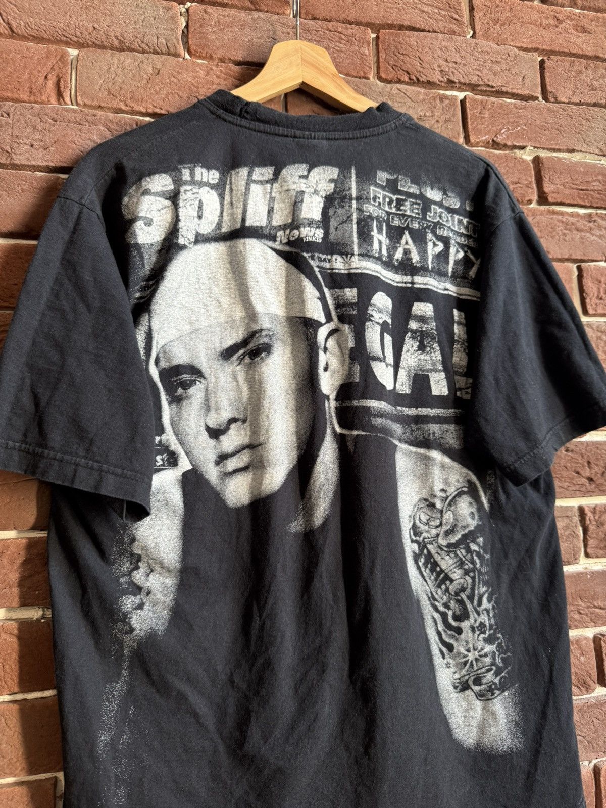 Band Tees 00s Eminem Vintage Rap Tour Tee Hip Hop Rare Band Y2K D12 L Size US L / EU 52-54 / 3 - 6 Thumbnail