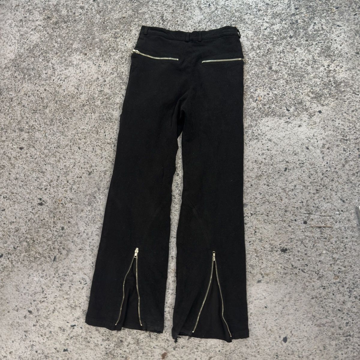 Other Ambivalence Online Viscose Rayon Moleskin Bondage Pants Size US 30 / EU 46 - 13 Thumbnail