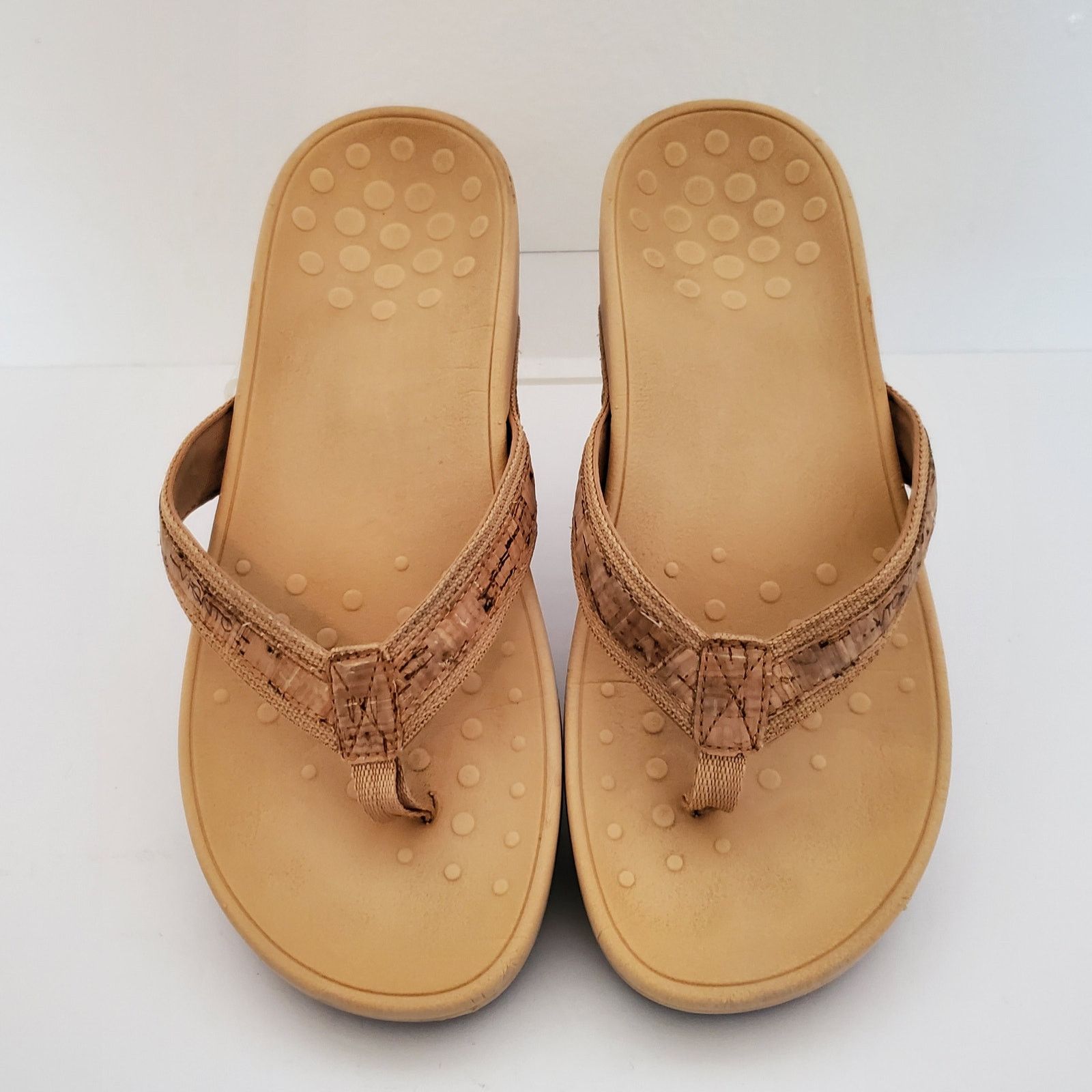 Vionic Orthaheel bangladeshi Bolinas Brown Leather