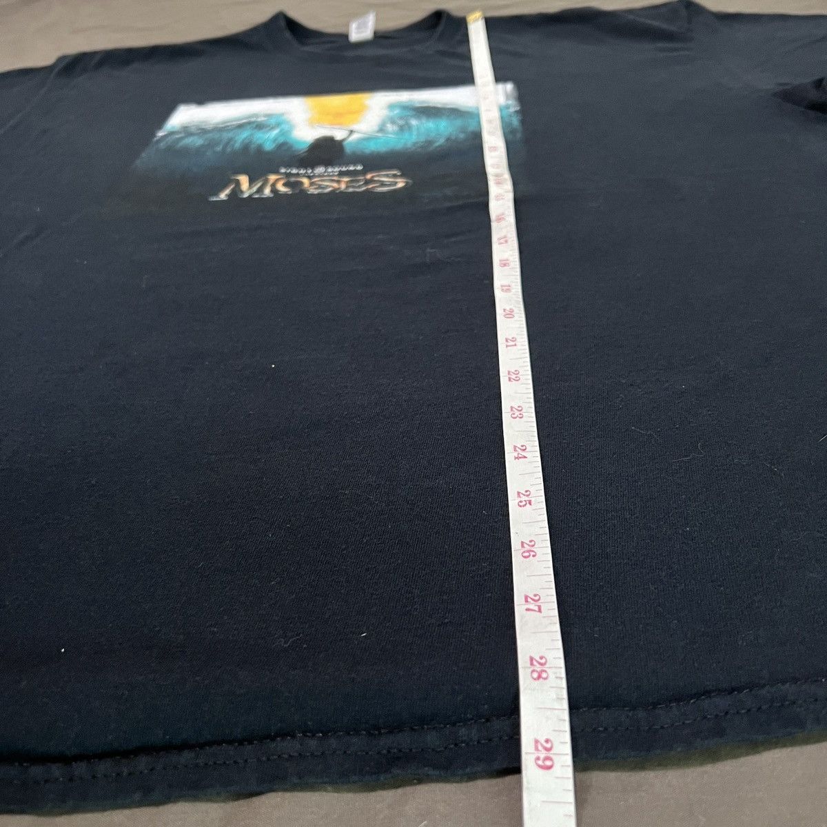 Gildan Moses Sight Movie Promo Jesus God Bible Holy Tee 2XL Size US XXL / EU 58 / 5 - 6 Thumbnail