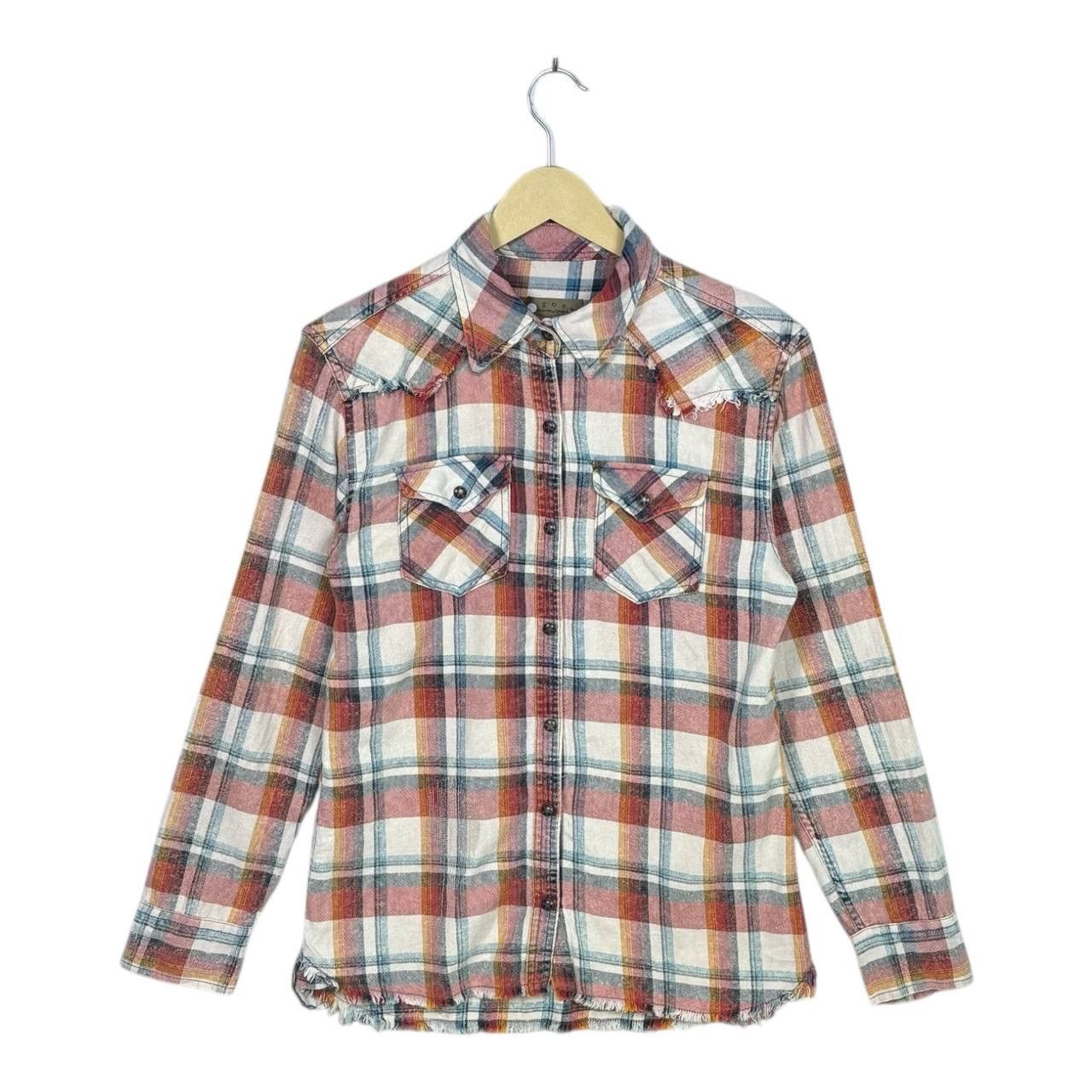 GOA GOA Japanese Brand Western Flannel Distressed Plaid Archive Size US S / EU 44-46 / 1 - 1 Thumbnail