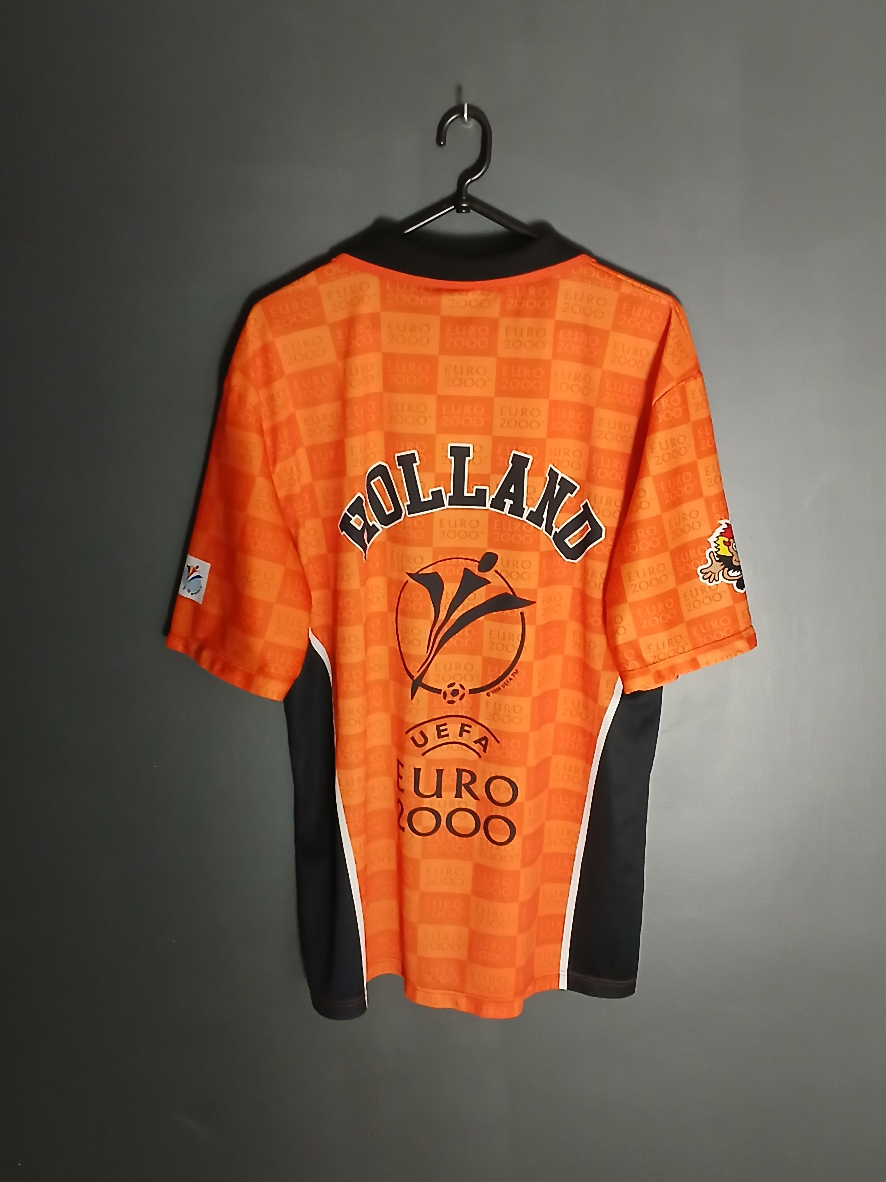UEFA × Vintage Euro 2000 Netherlands Holland National Football Team T-Shirt Size US XL / EU 56 / 4 - 2 Thumbnail